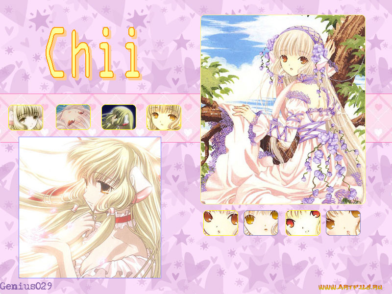 w49, аниме, chobits