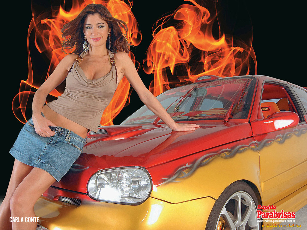 автомобили, авто, девушками