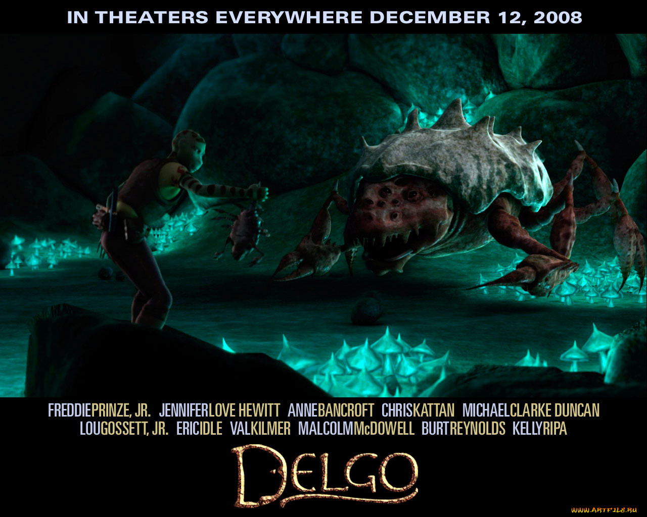 delgo, мультфильмы