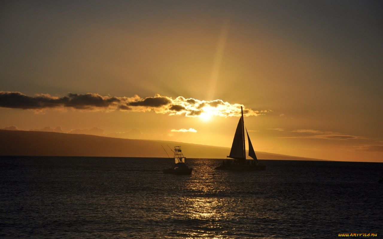 природа, восходы, закаты