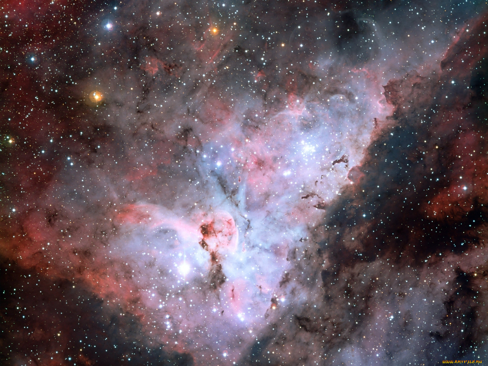 туманность, киля, космос, галактики, туманности