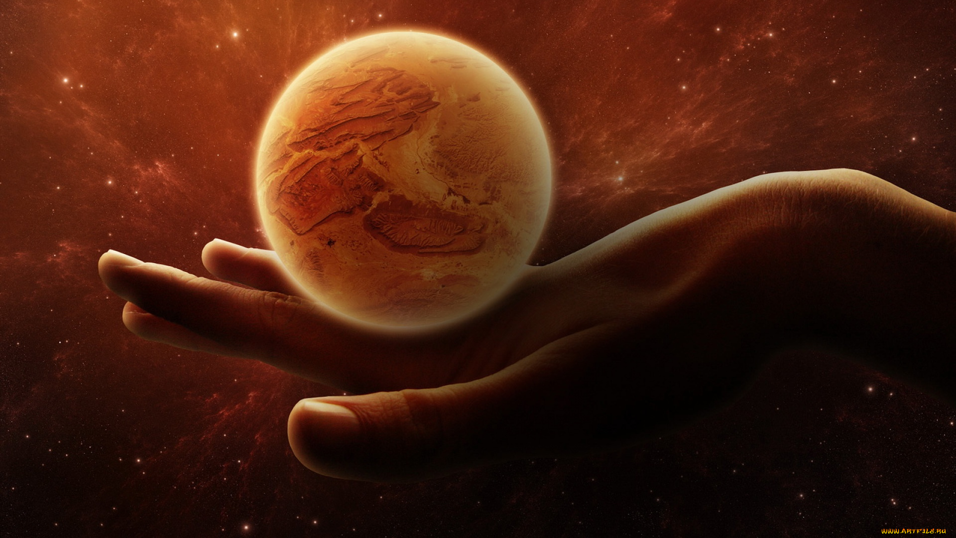 3д, графика, шары