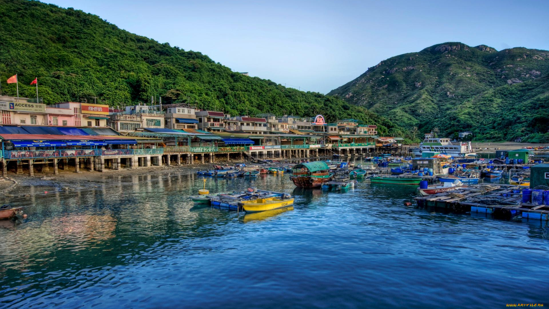 города, пейзажи