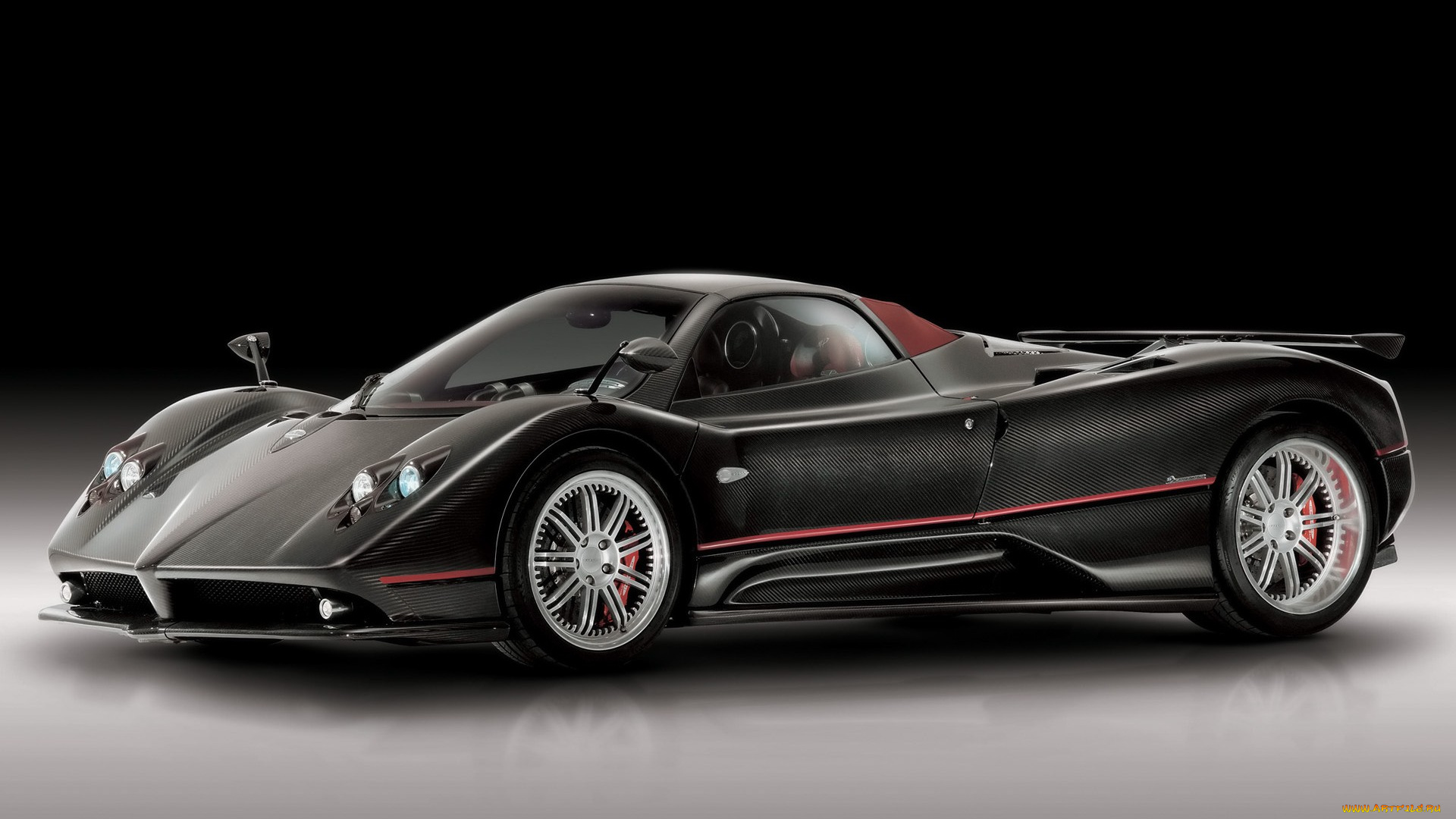 pagani, zonda, roadster, автомобили