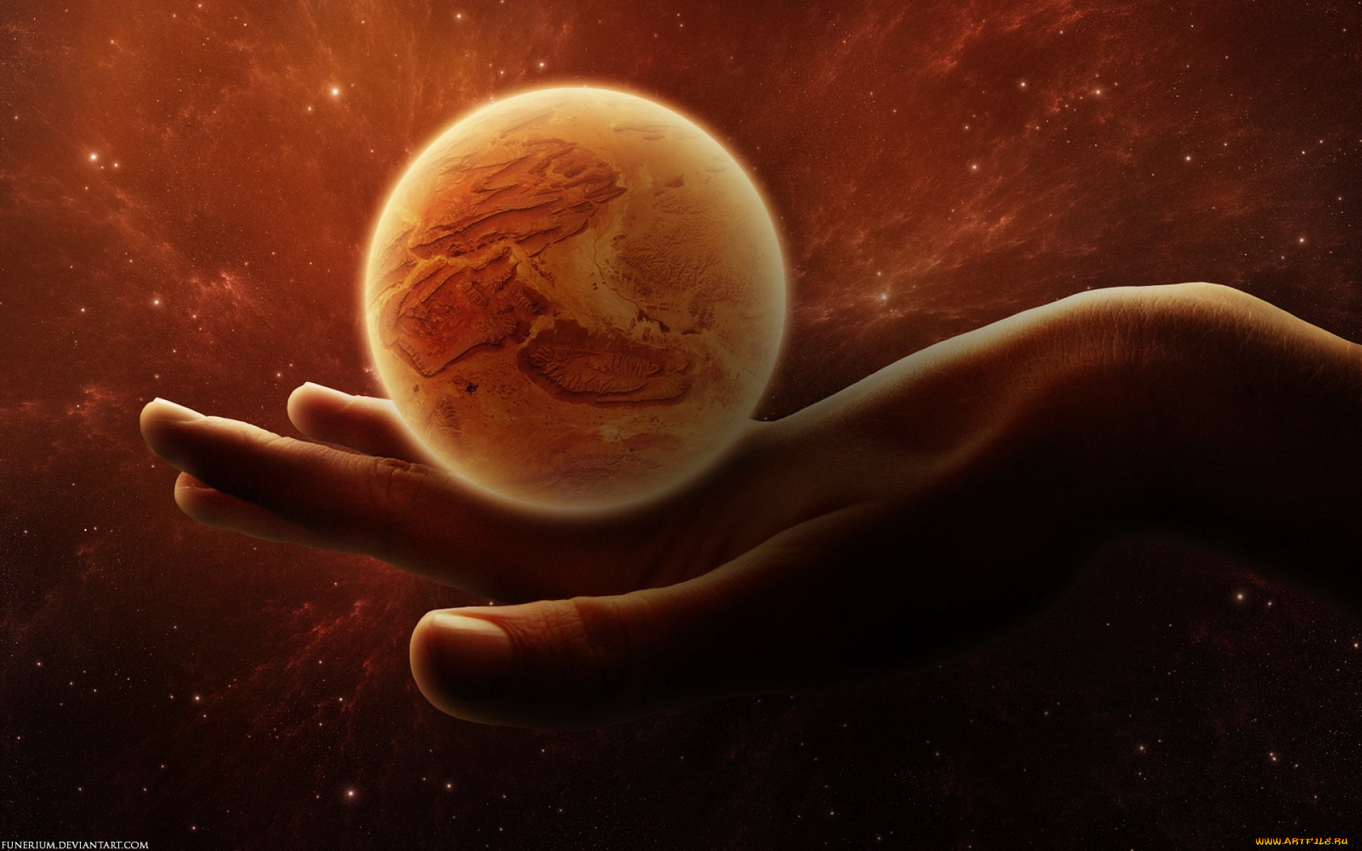 3д, графика, шары