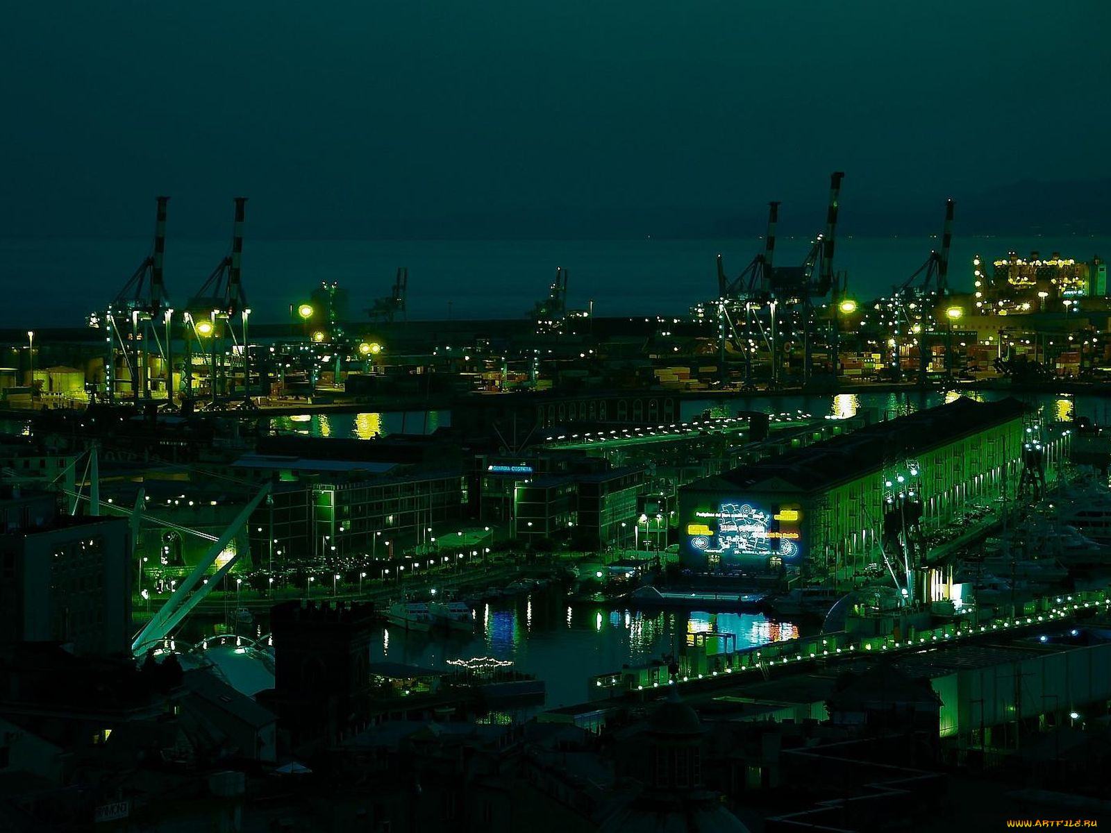 корабли, порты, причалы