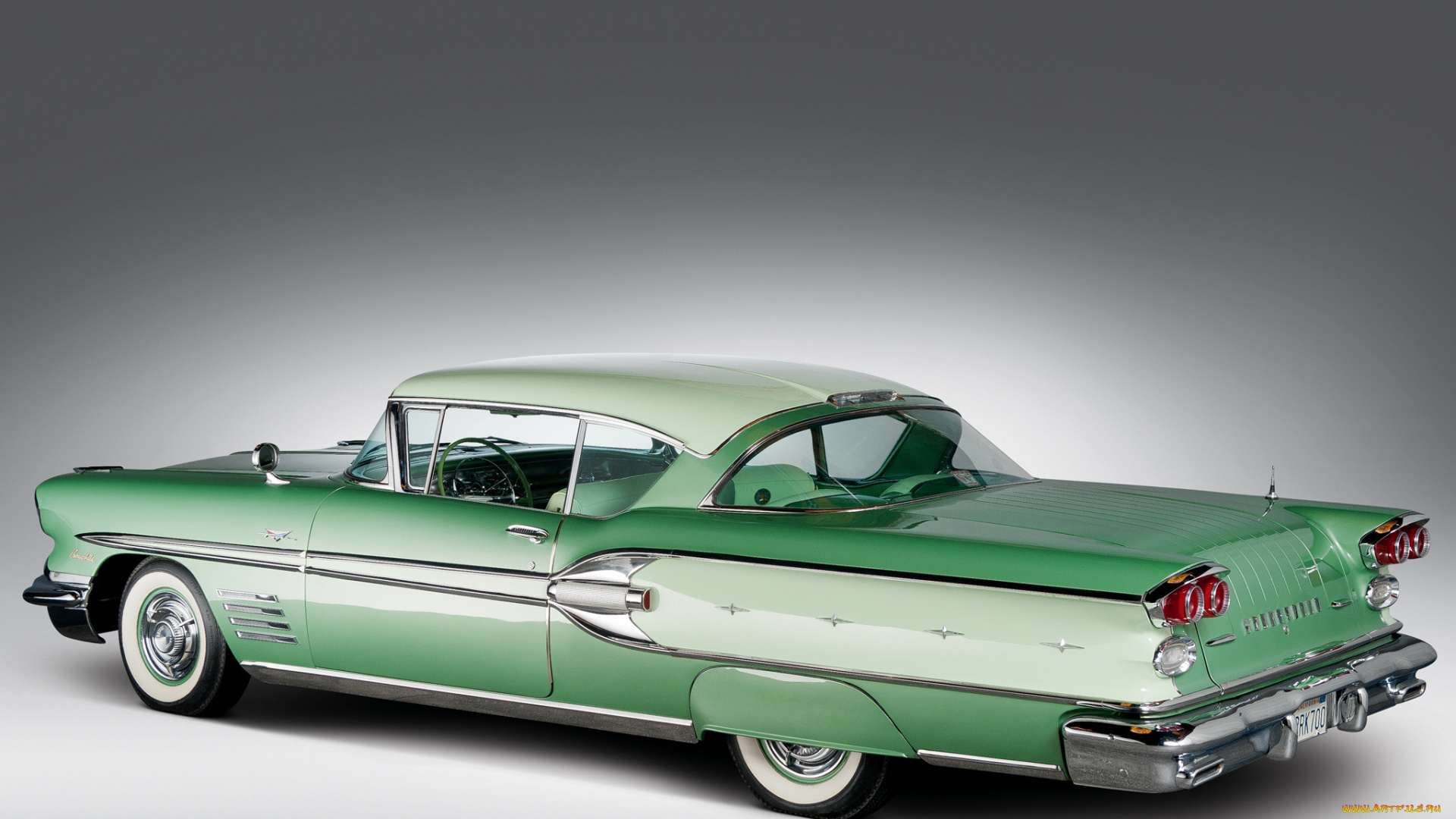 автомобили, pontiac, bonneville, ретро, макияж