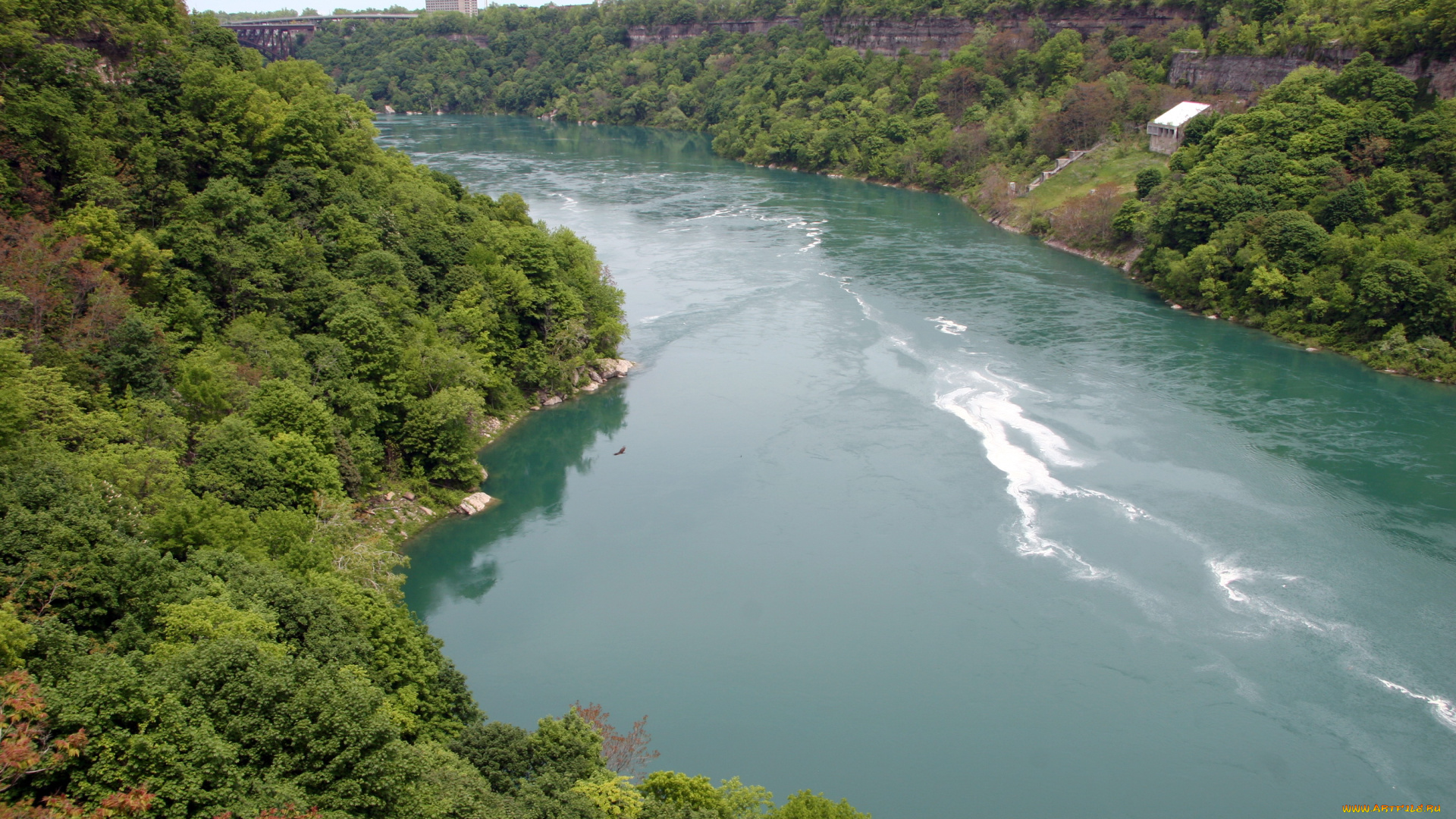 природа, реки, озера, деревья, берега, река