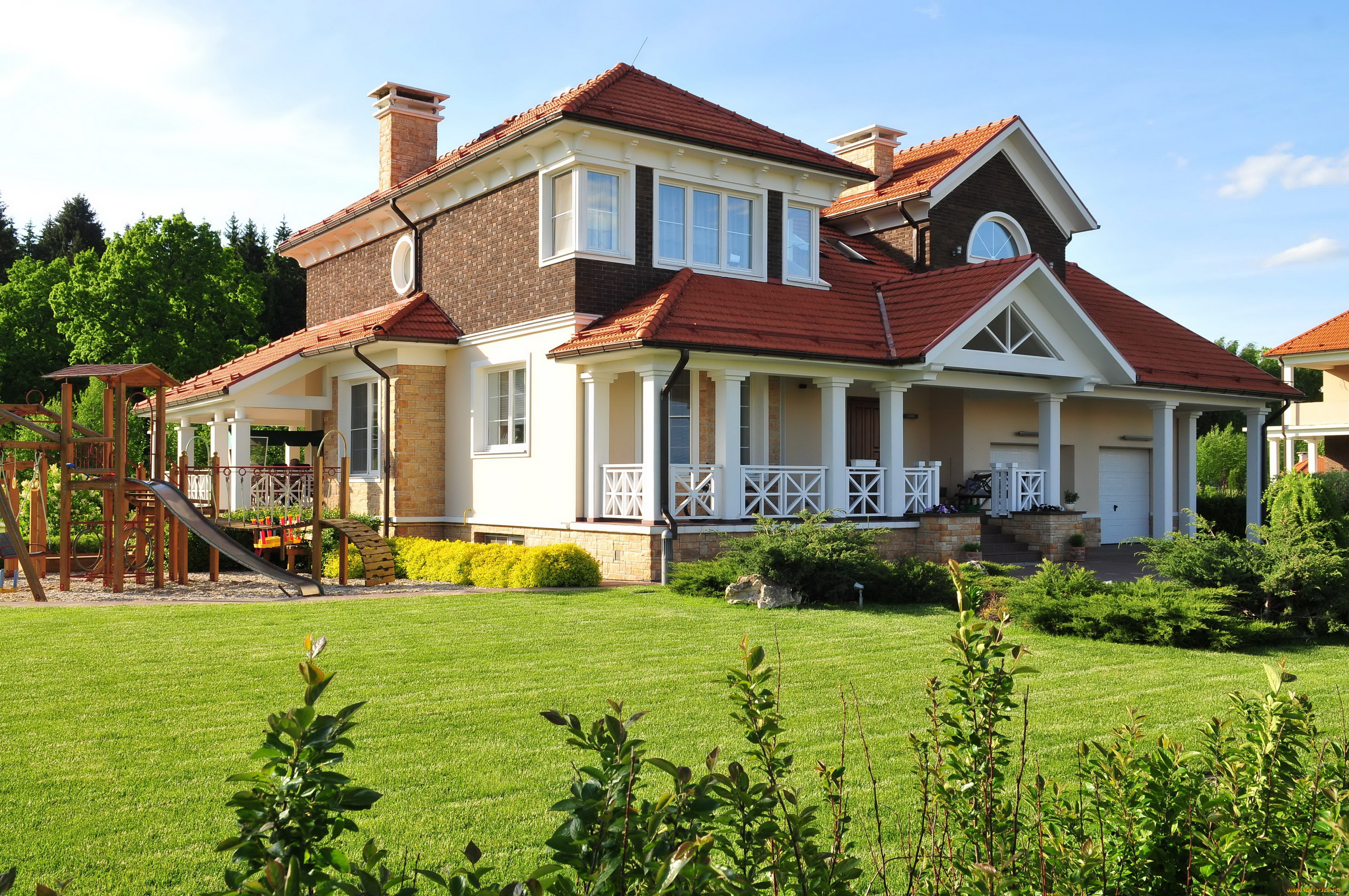 города, здания, дома, дом, ландшафт