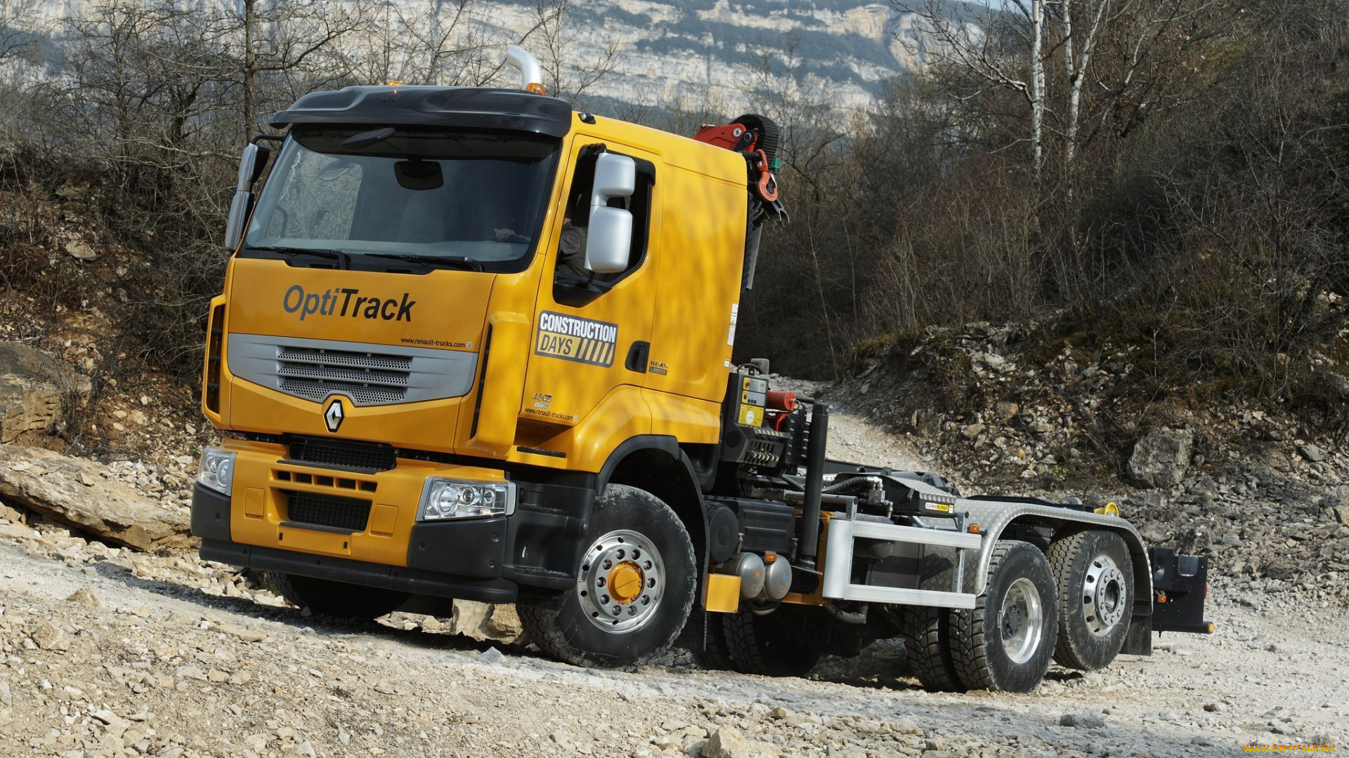 автомобили, renault, trucks, тягач