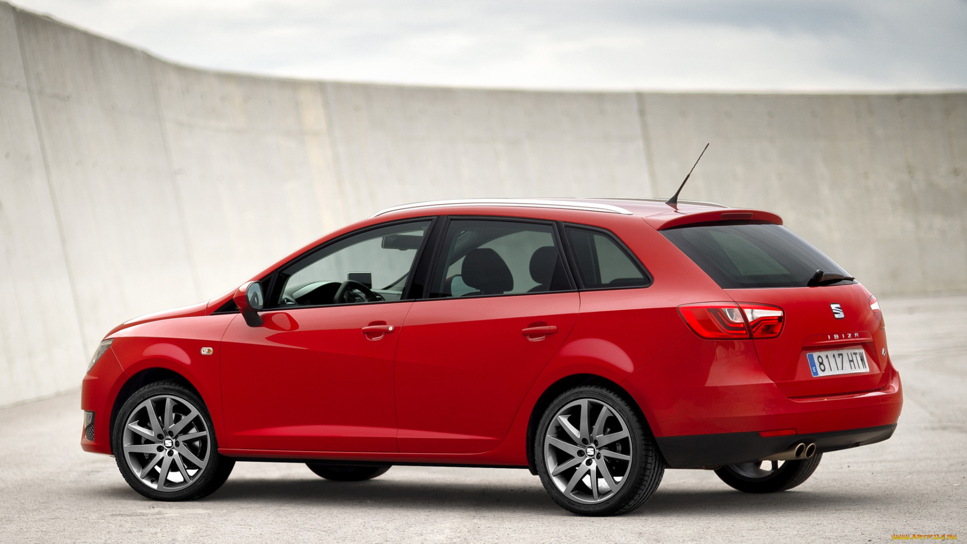 автомобили, seat, ibiza, st, fr, красный