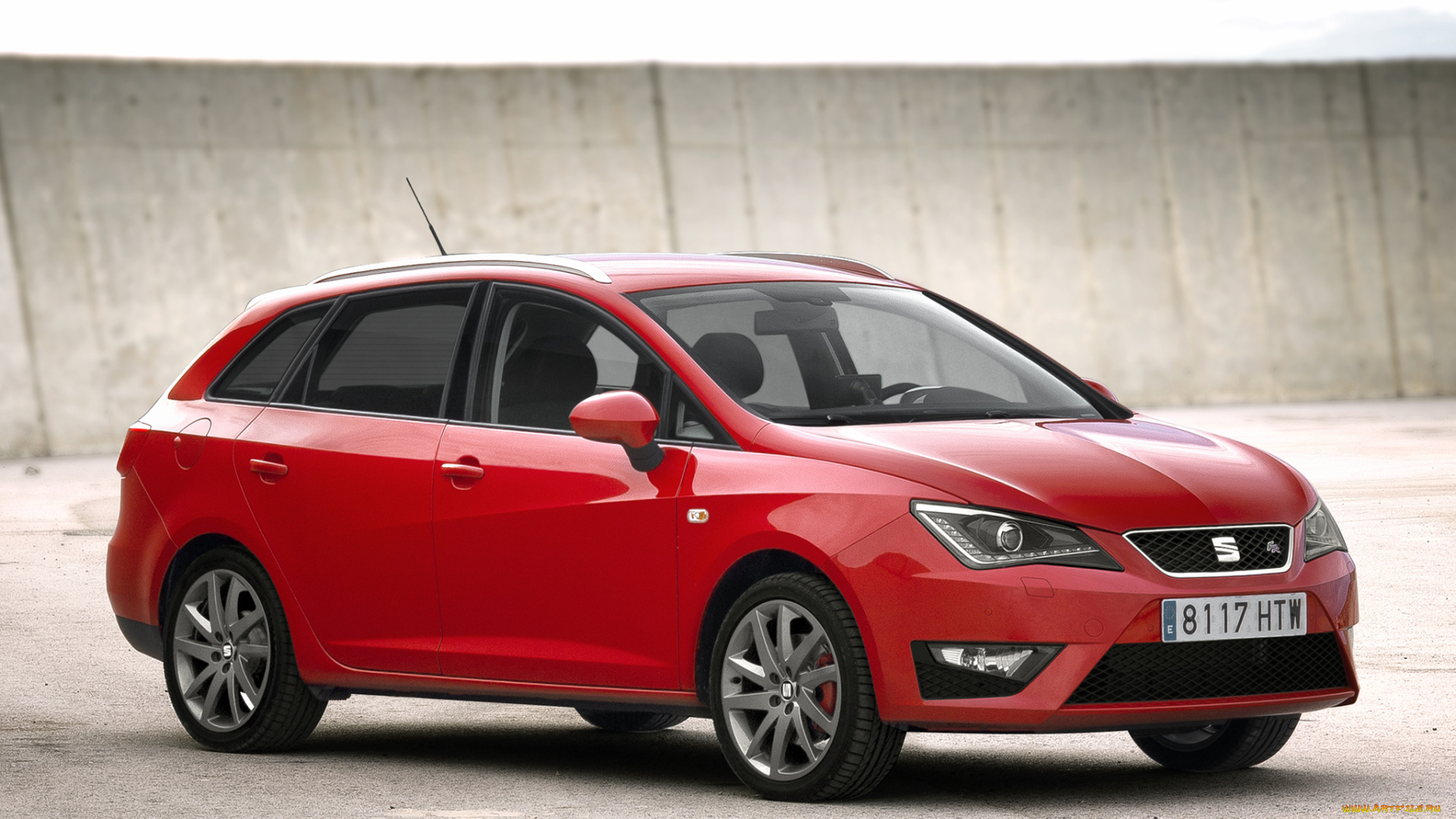 автомобили, seat, ibiza, st, fr, красный