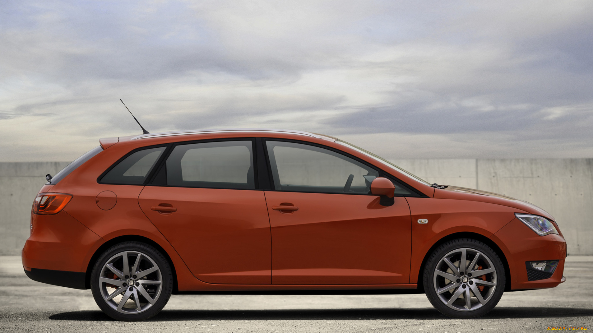 автомобили, seat, ibiza, st, fr, красный