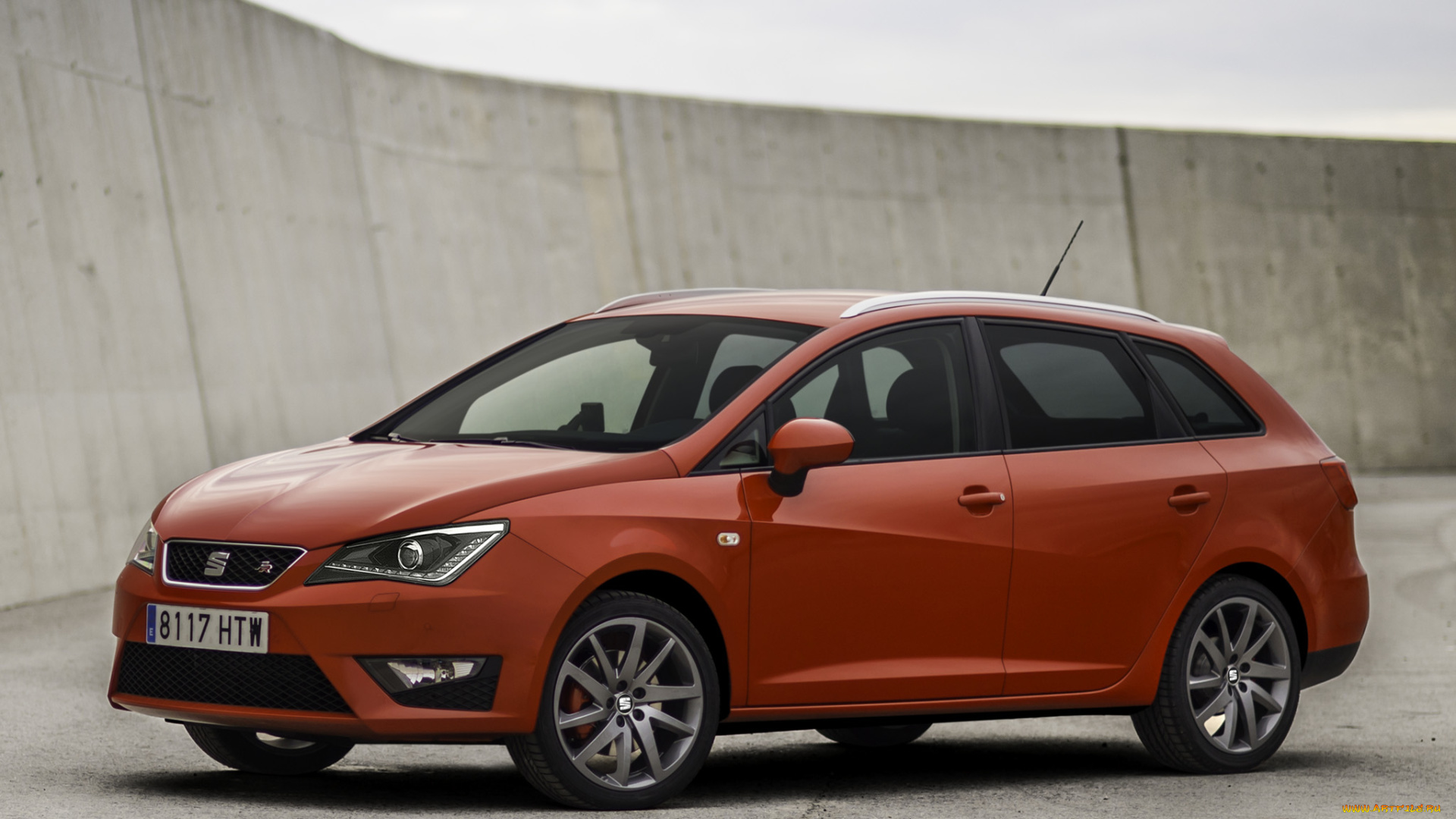 автомобили, seat, ibiza, st, fr, красный