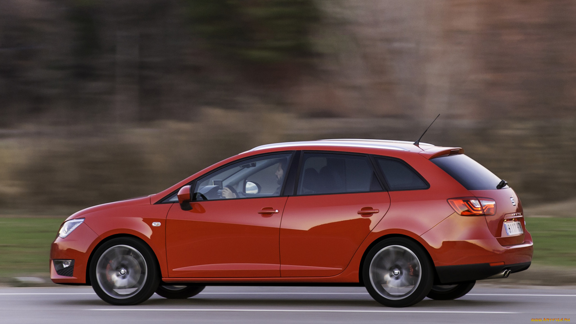 автомобили, seat, ibiza, st, fr, красный