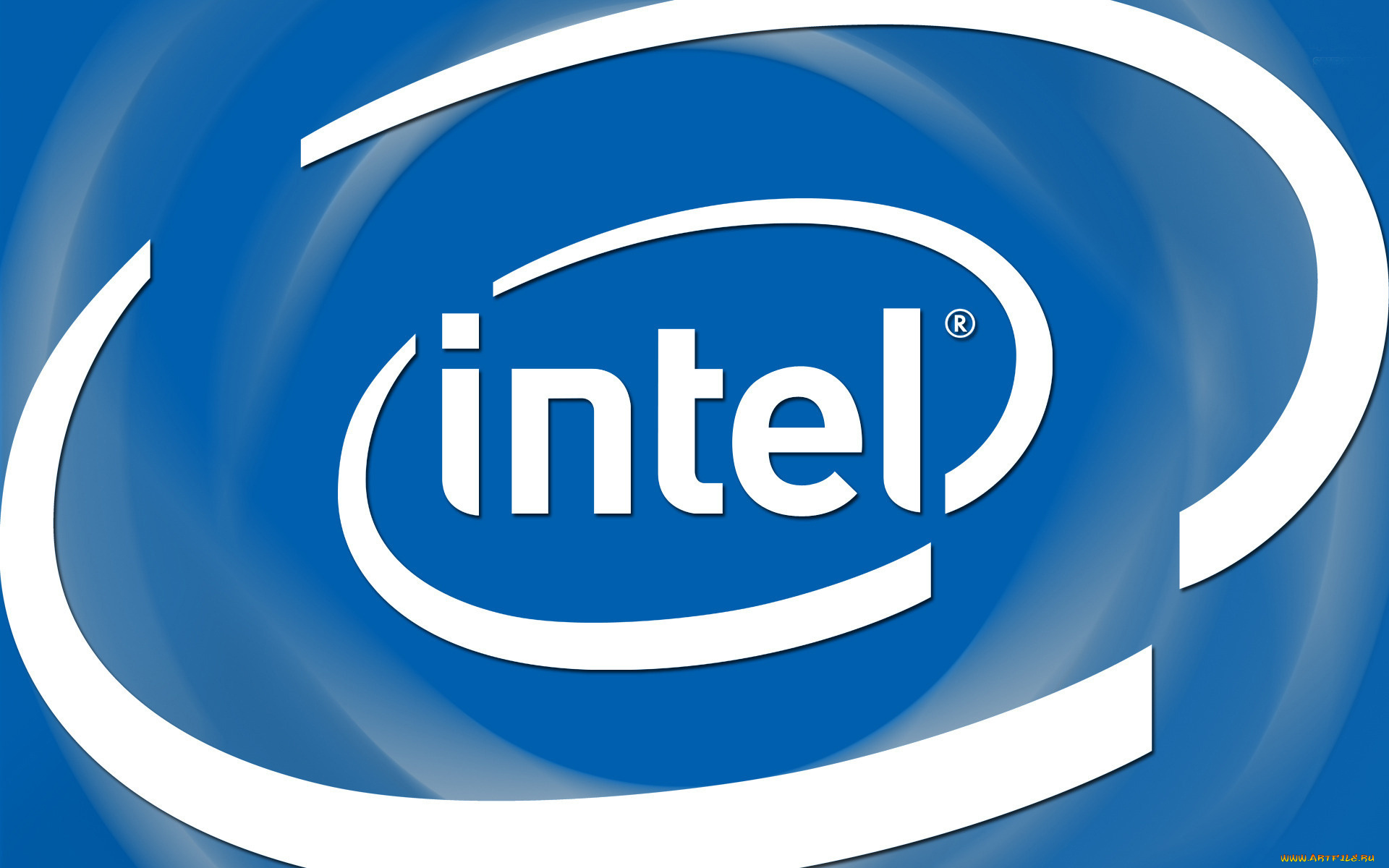 компьютеры, intel, фон, логотип