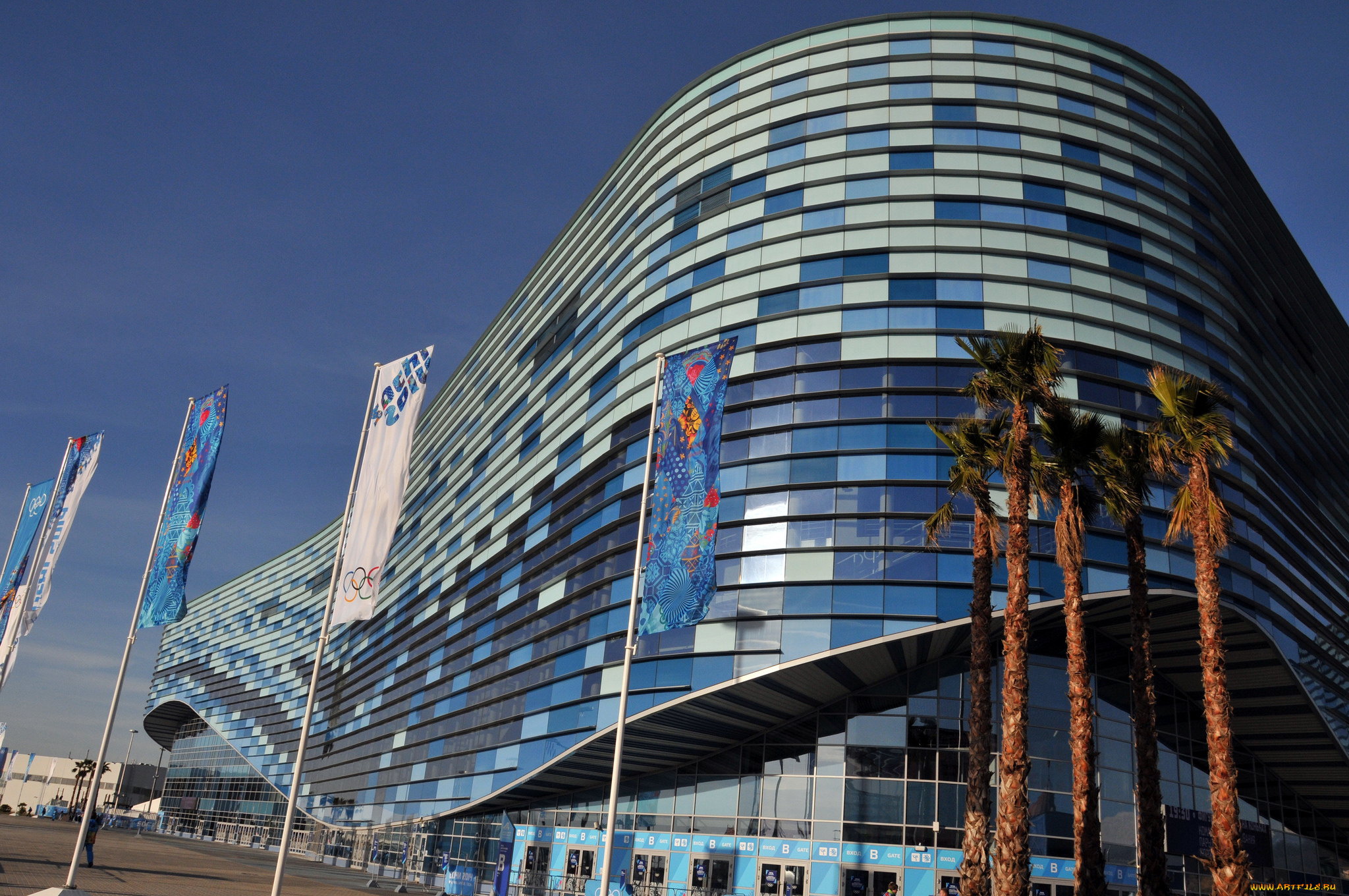 города, -, здания, , дома, сочи, олимпиада