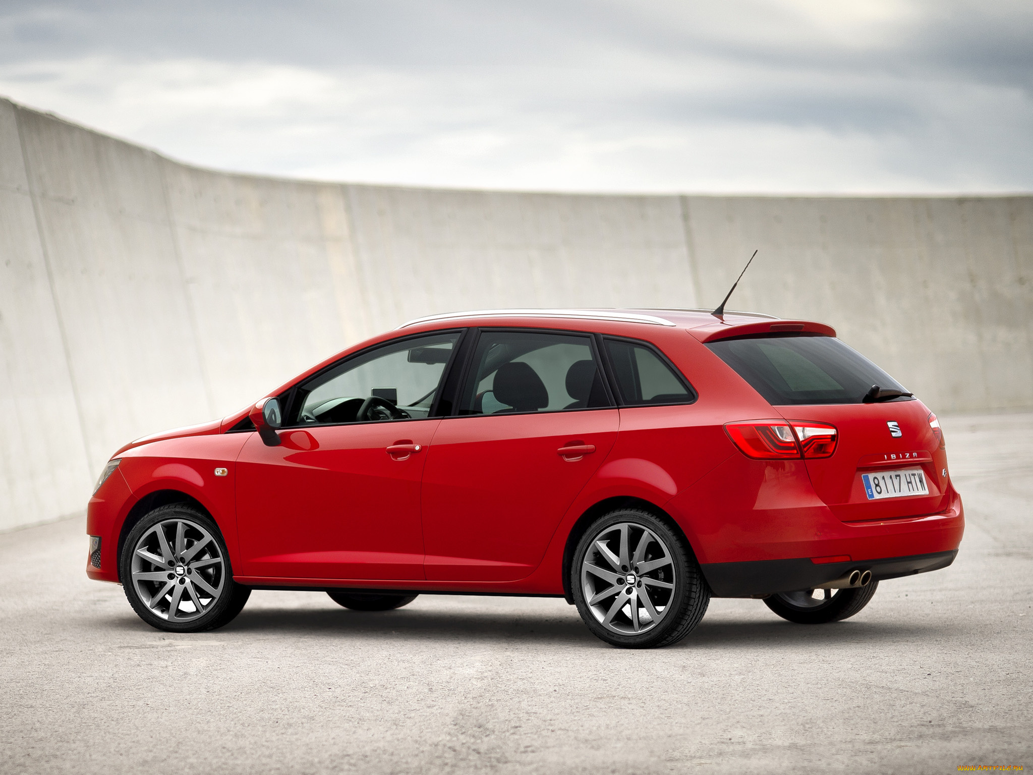 автомобили, seat, ibiza, st, fr, красный