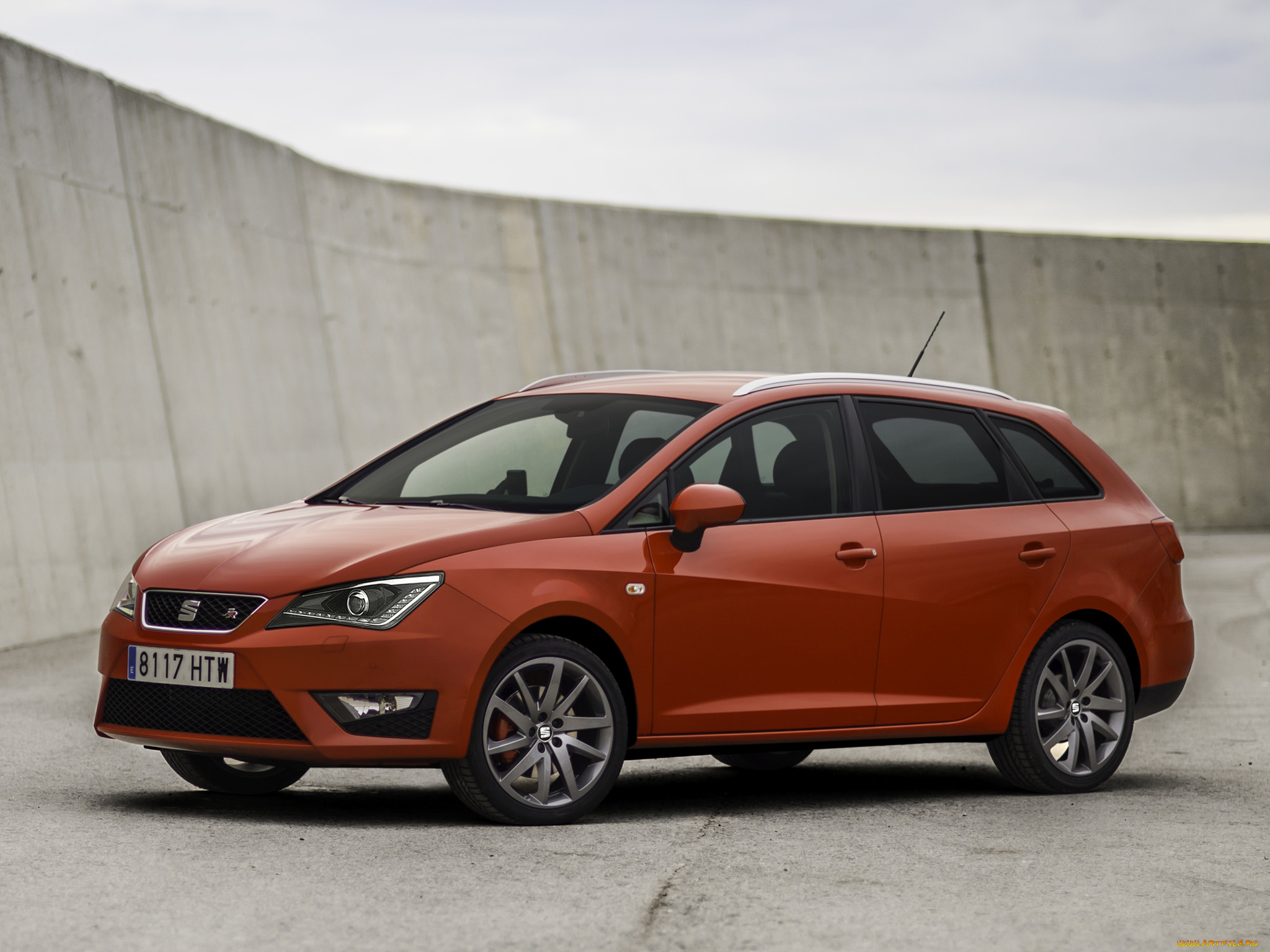 автомобили, seat, ibiza, st, fr, красный