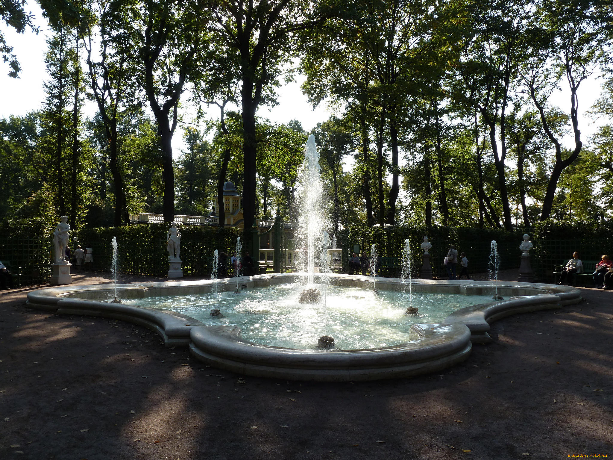 города, санкт-петербург, , петергоф, , россия, фонтан