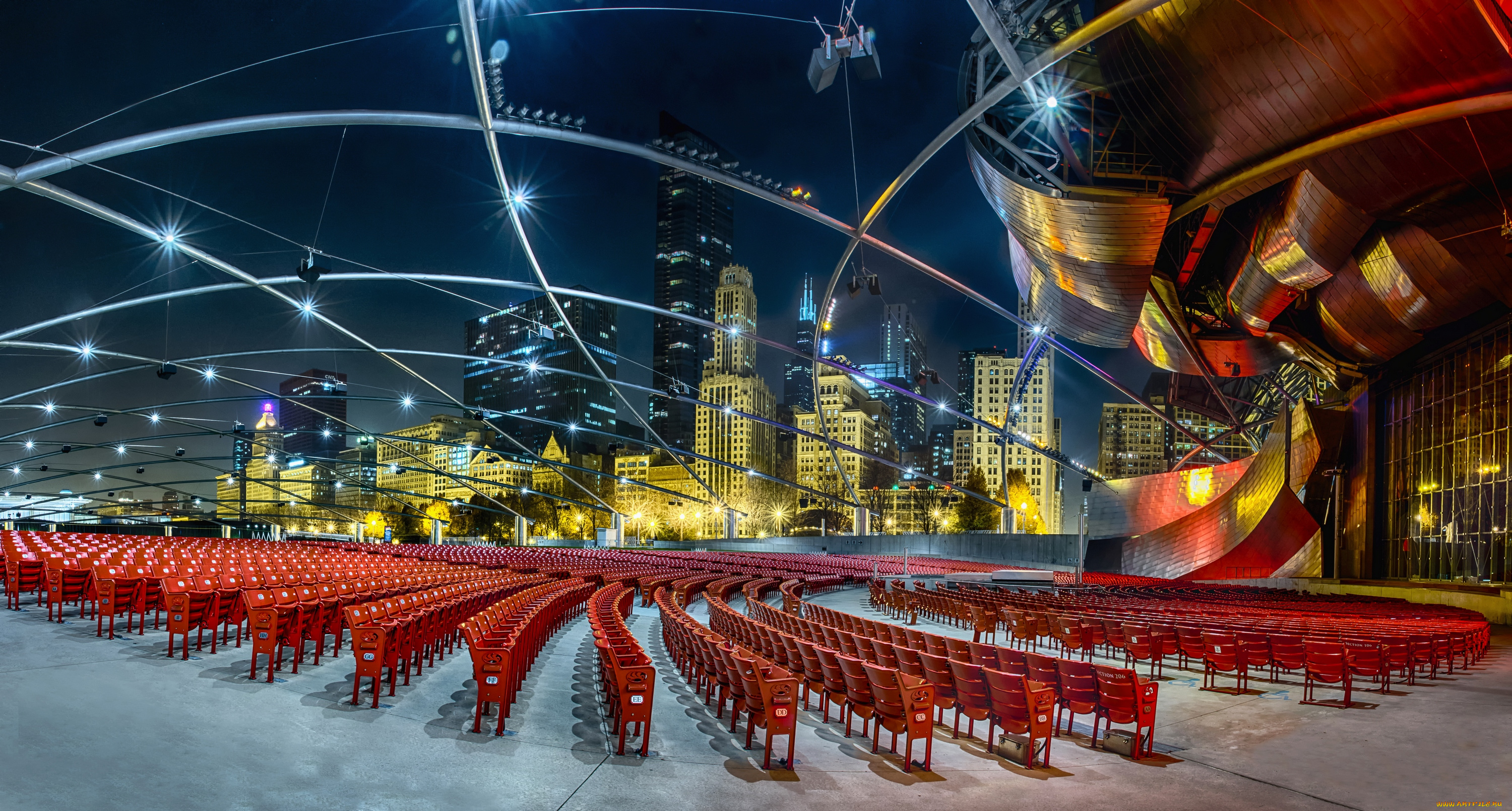 интерьер, театральные, , концертные, и, кинозалы, кресла