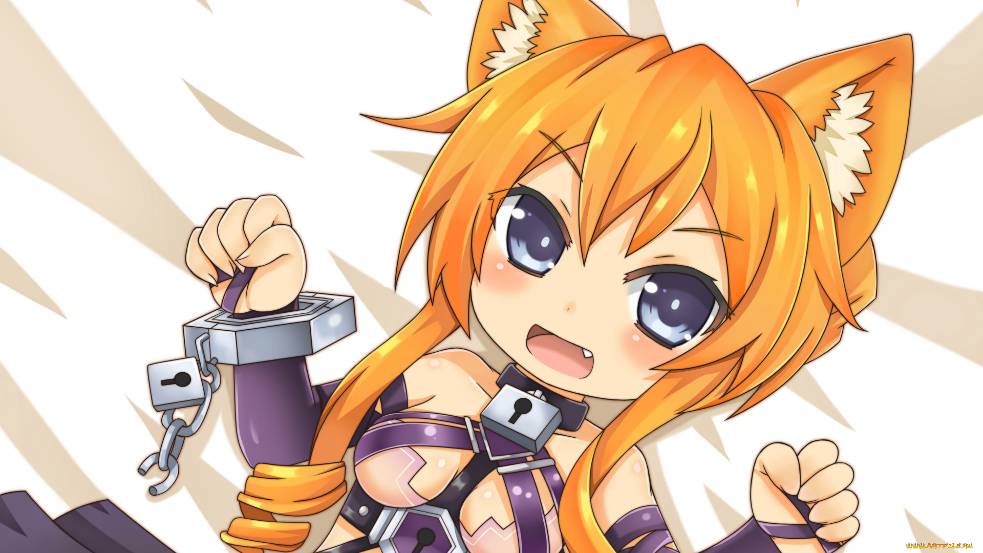 аниме, date, a, live, рыжая, взгляд, девочка, портрет, лицо