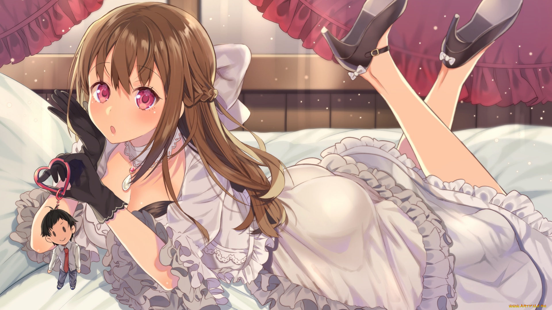 аниме, kantoku, , artbook, девушка, арт, artist, tagme, togawa, mayuu, koi, suru, kanojo, no, bukiyou, na, butai