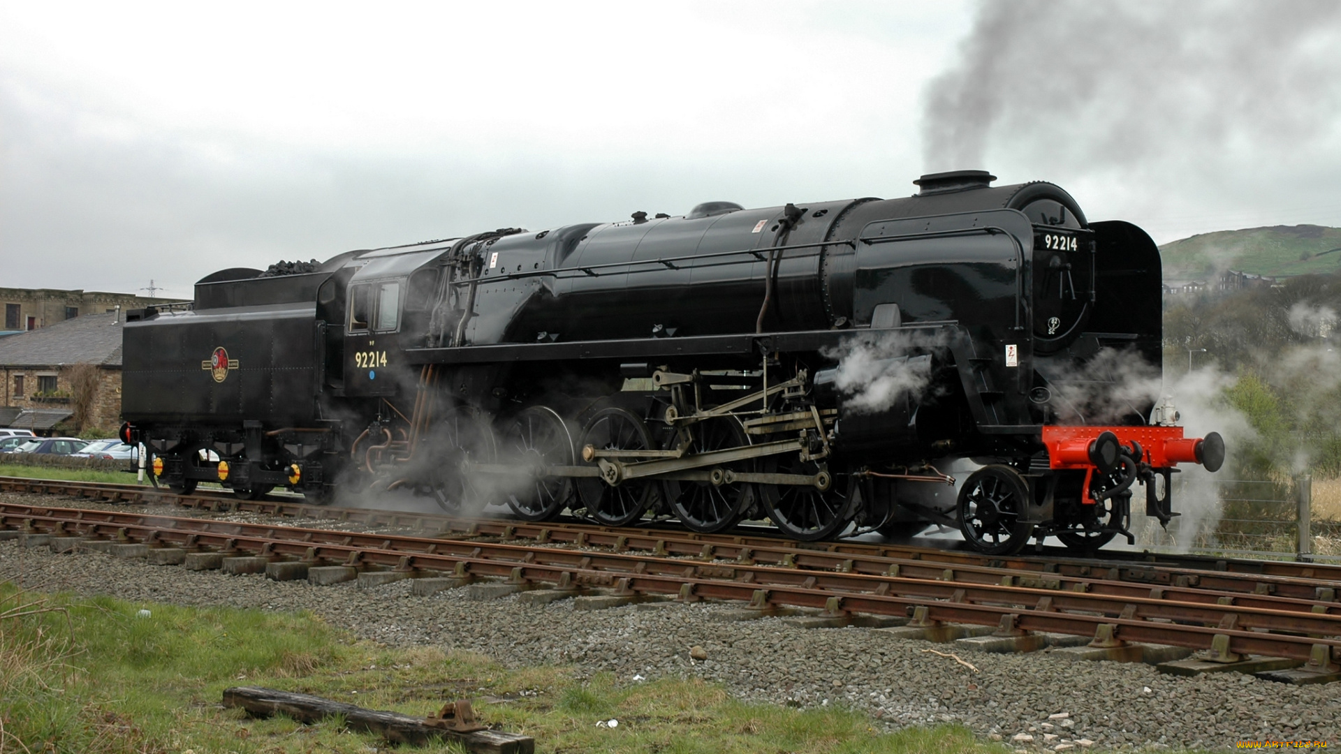 техника, локомотивы, паровоз, дорога, железная