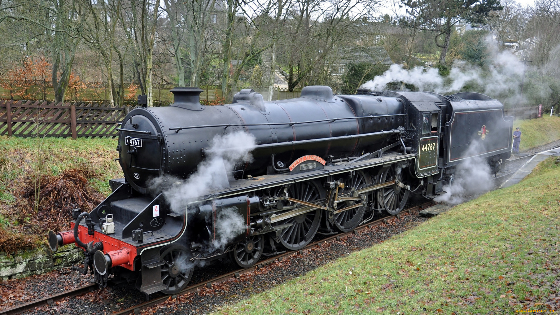 техника, паровозы, паровоз, дорога, железная