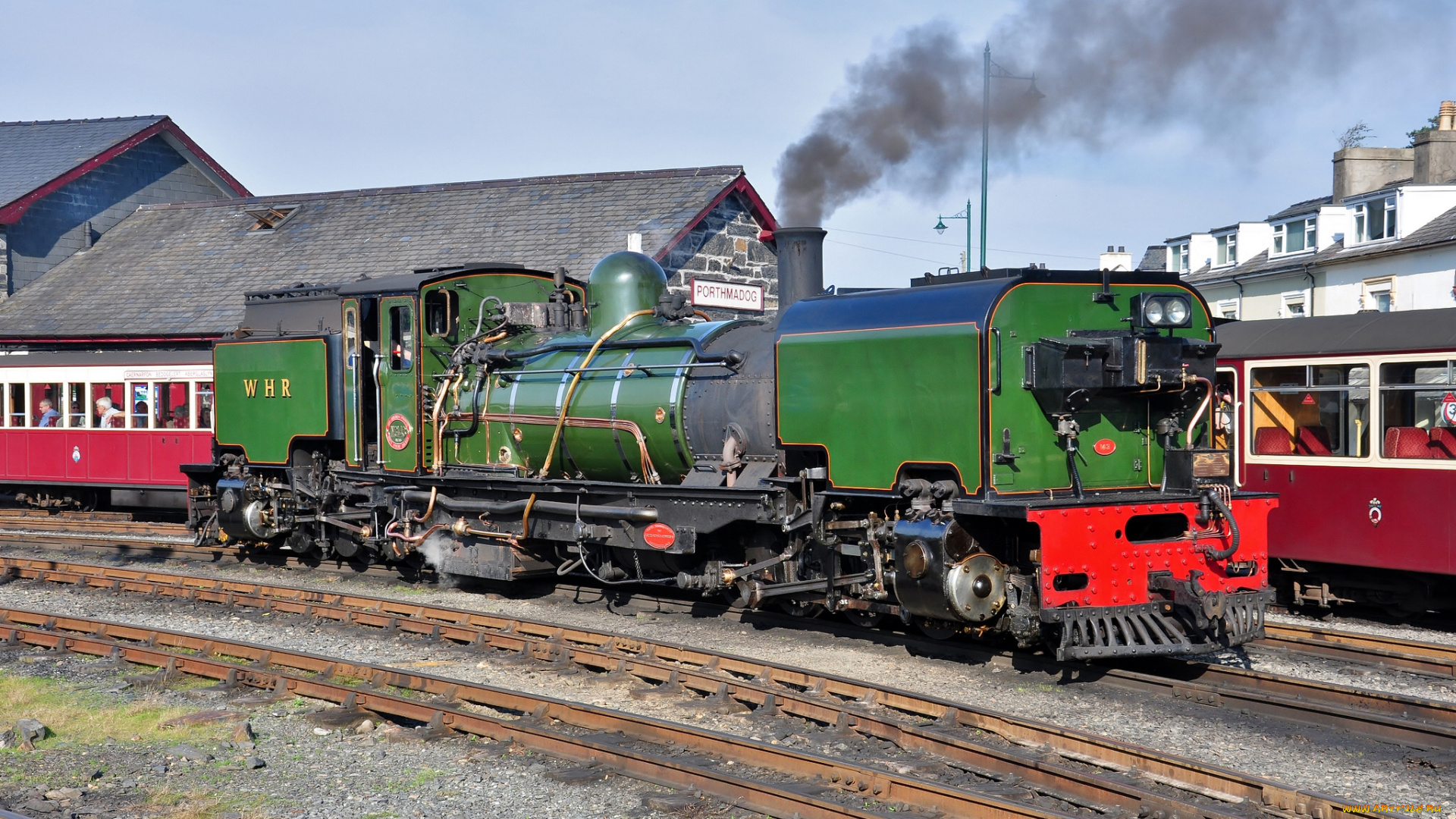 техника, паровозы, паровоз, дорога, железная