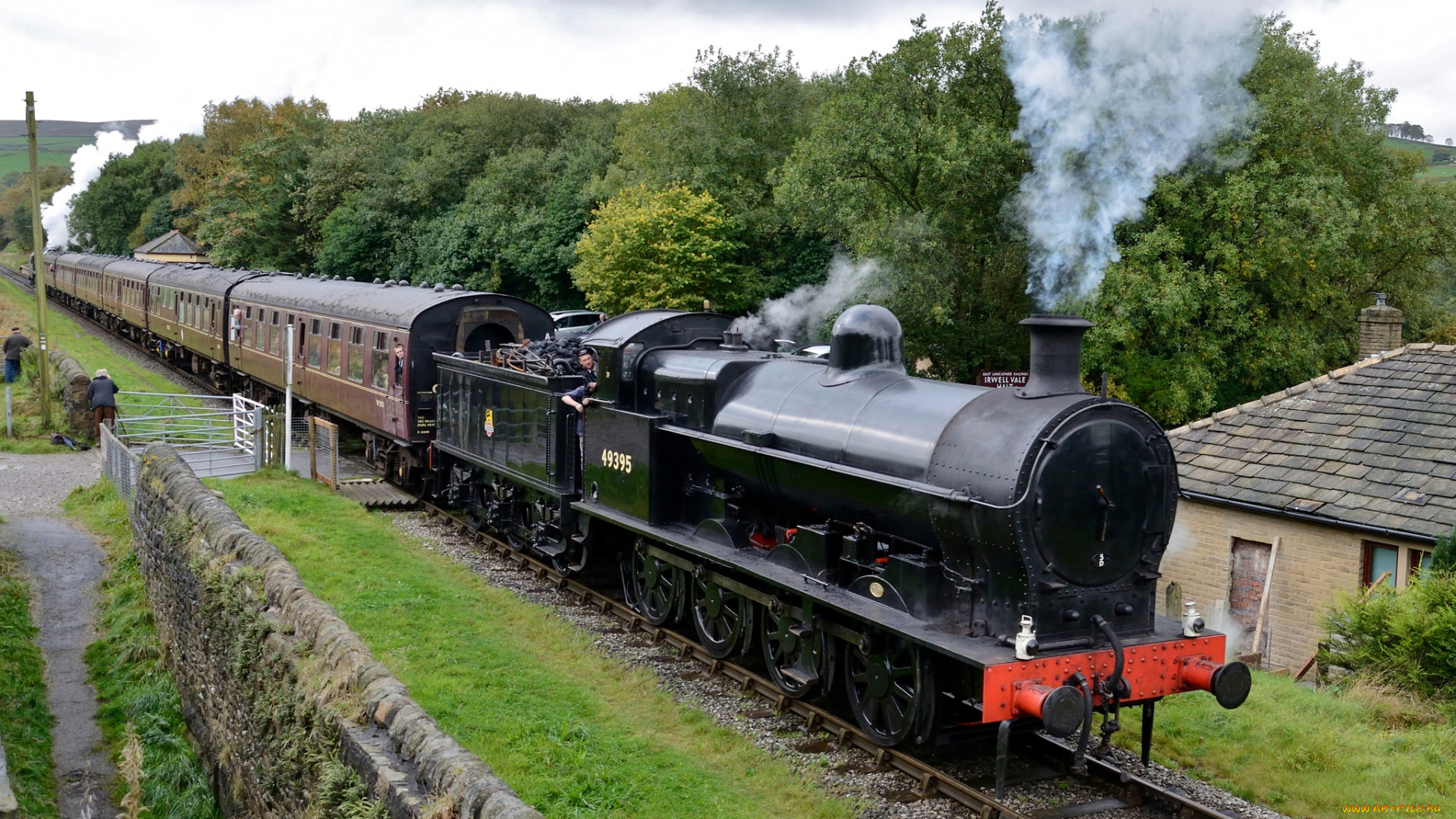 техника, паровозы, паровоз, дорога, железная