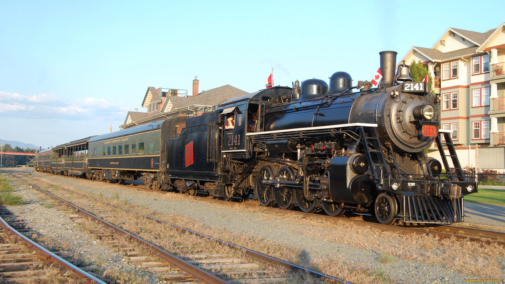 техника, паровозы, паровоз, дорога, железная