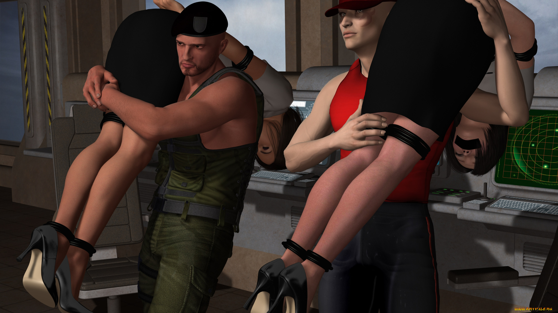 the, royal, navy, abduction, 3д, графика, фантазия, , fantasy, девушки, похищение, фон, взгляд