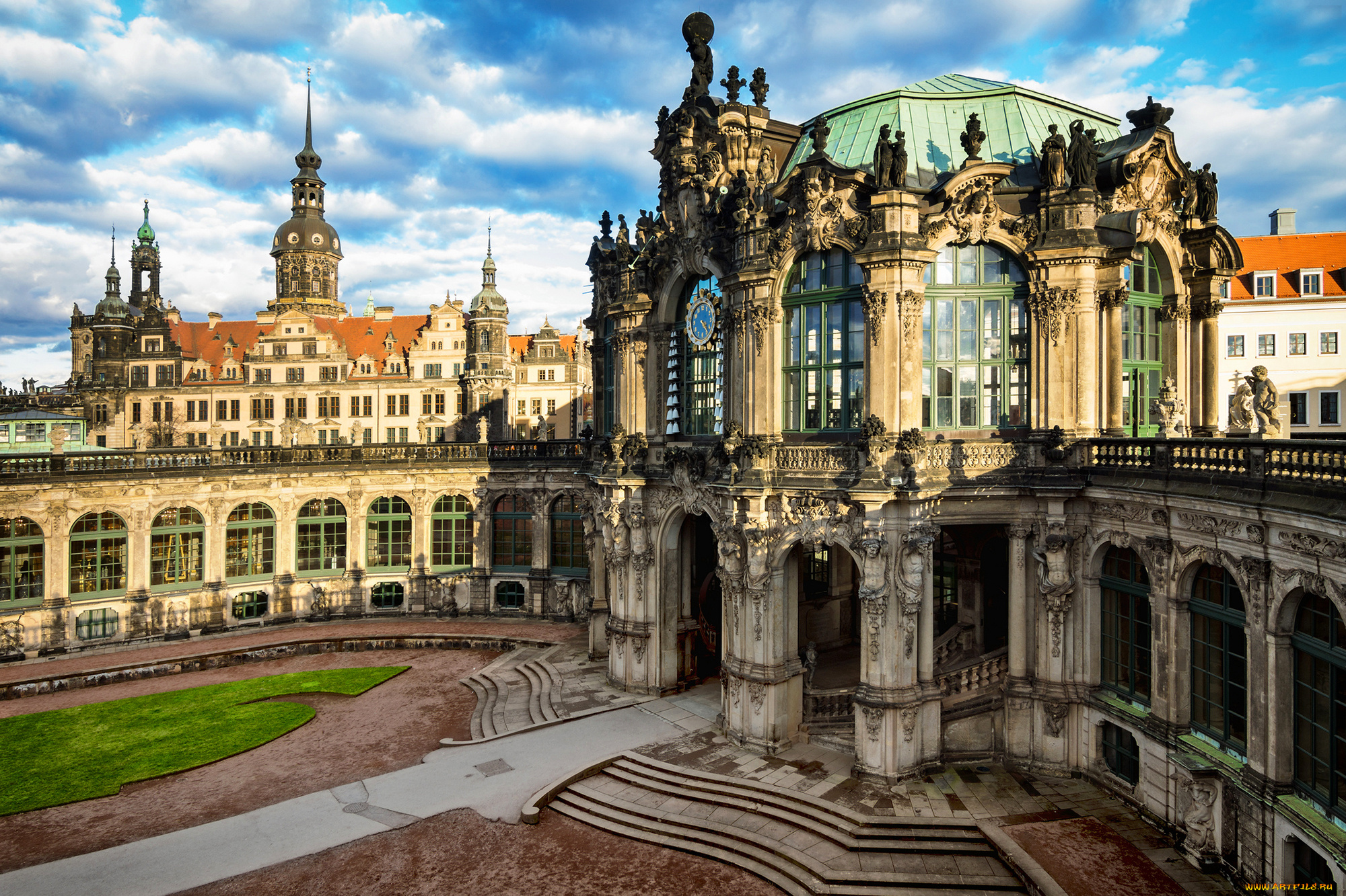 города, дрезден, , германия, здания, архитектура, город, dresden, altstadt, deutschland, germany, альтштадт