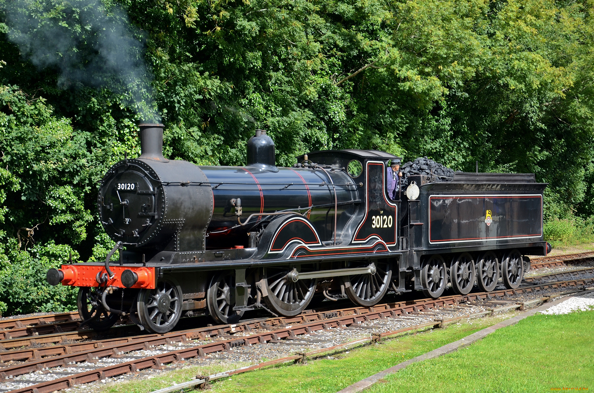 техника, паровозы, паровоз, дорога, железная