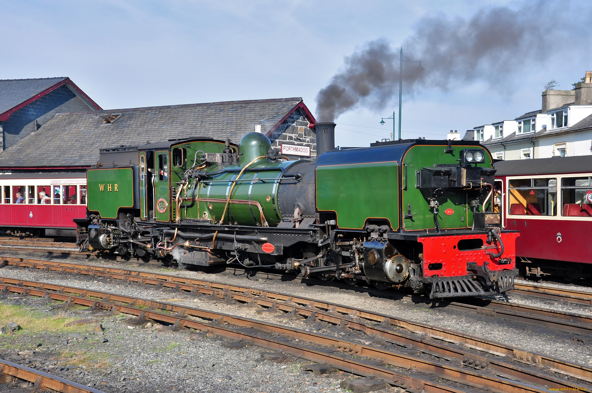 техника, паровозы, паровоз, дорога, железная