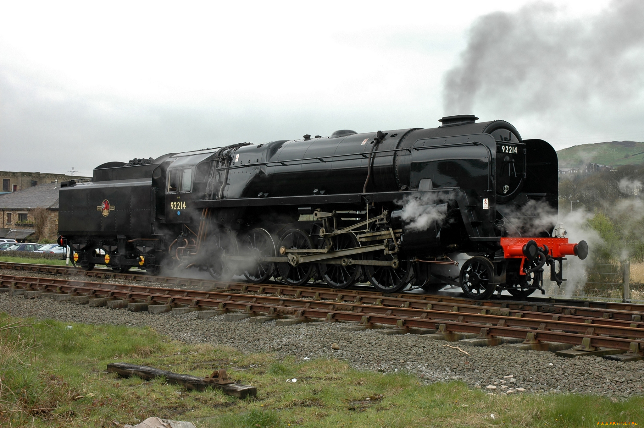 техника, локомотивы, паровоз, дорога, железная