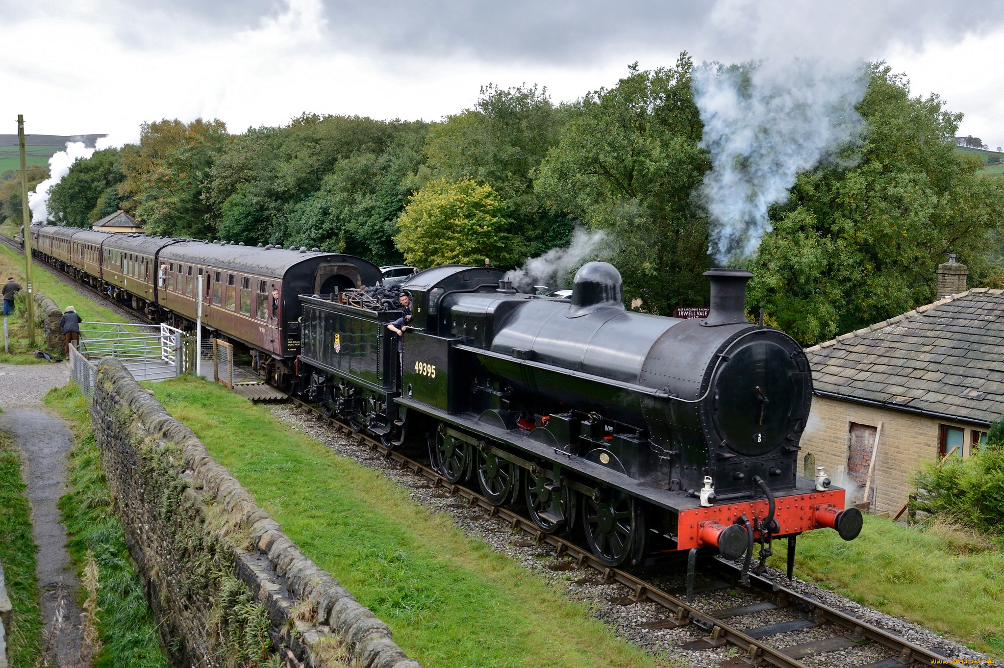 техника, паровозы, паровоз, дорога, железная