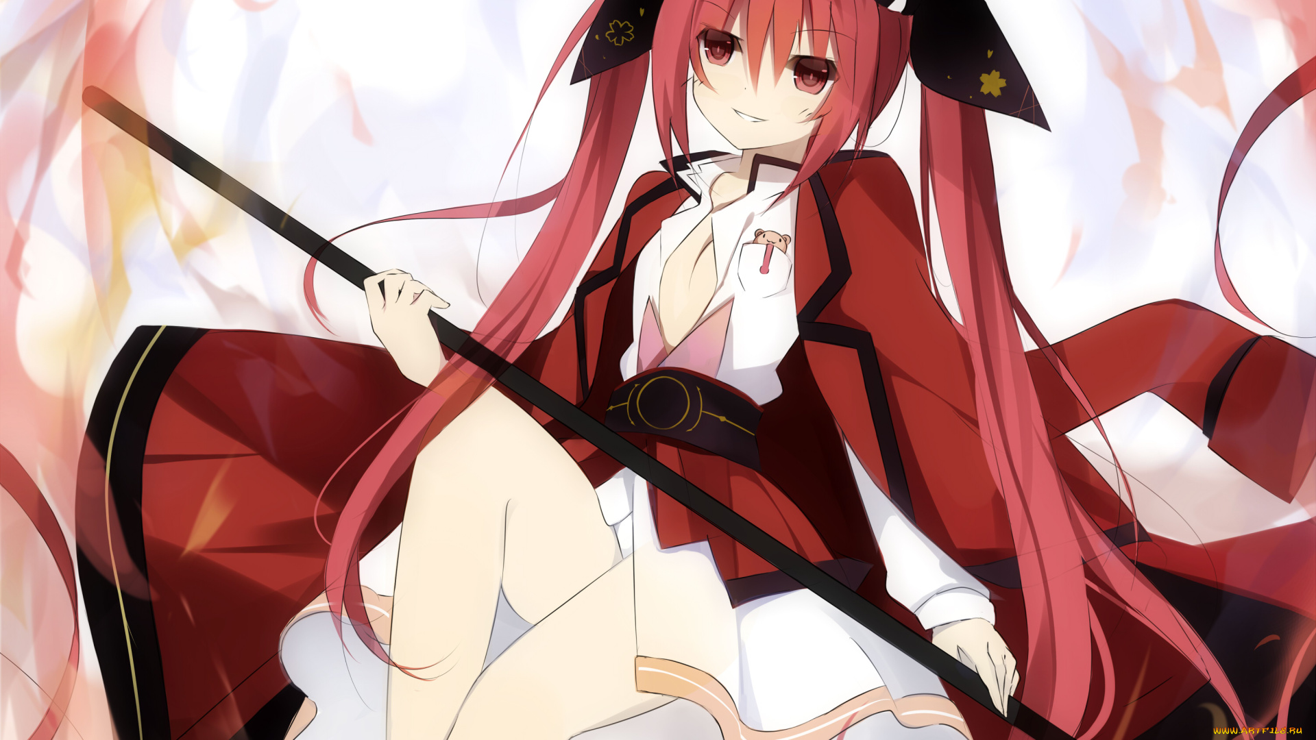 аниме, date, a, live, девушка