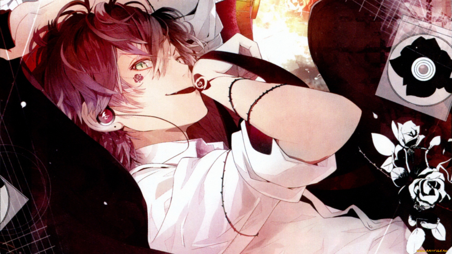 аниме, diabolik, lovers, арт, парень, вампир