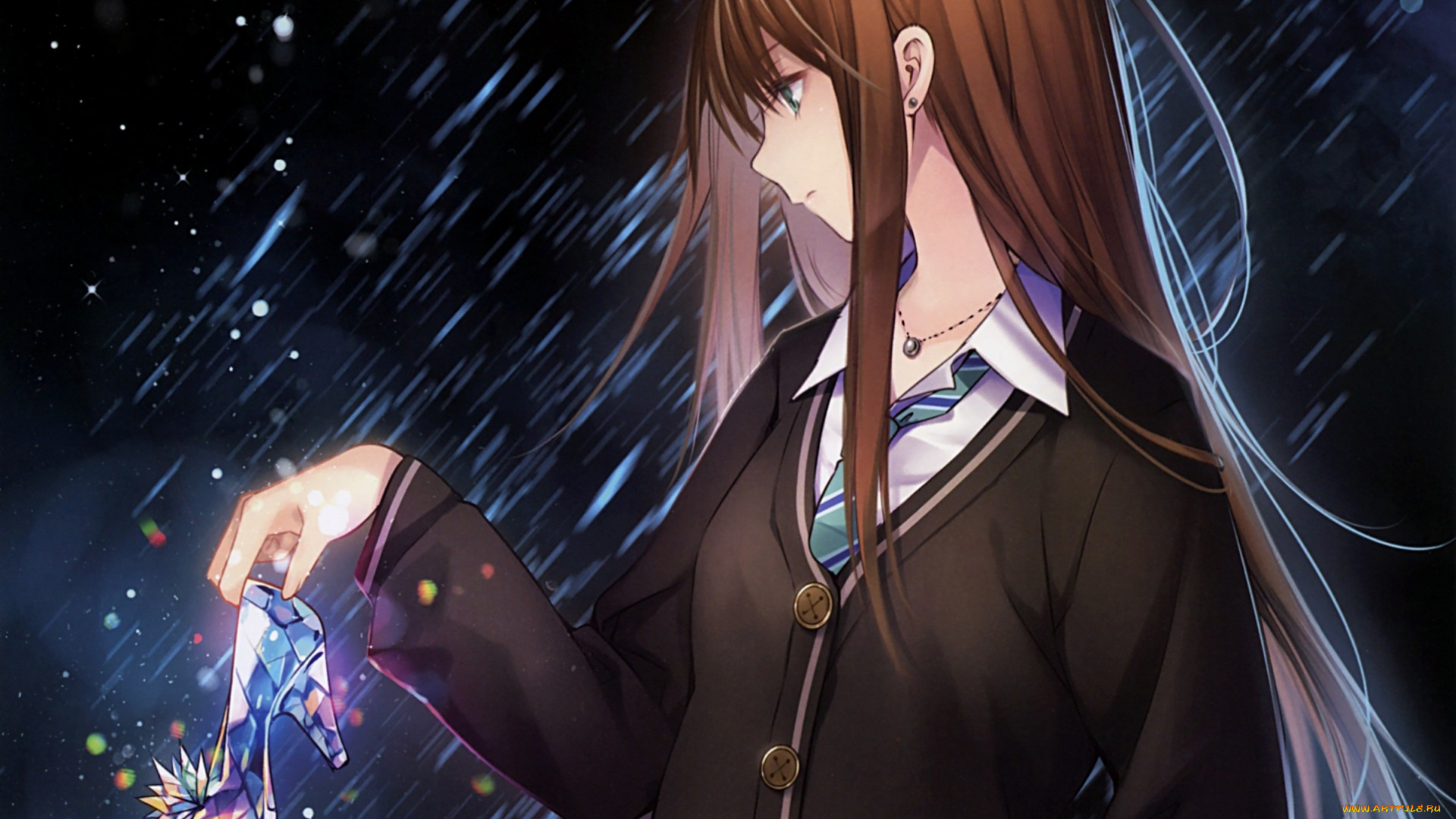 аниме, idolm@ster, туфель, девушка