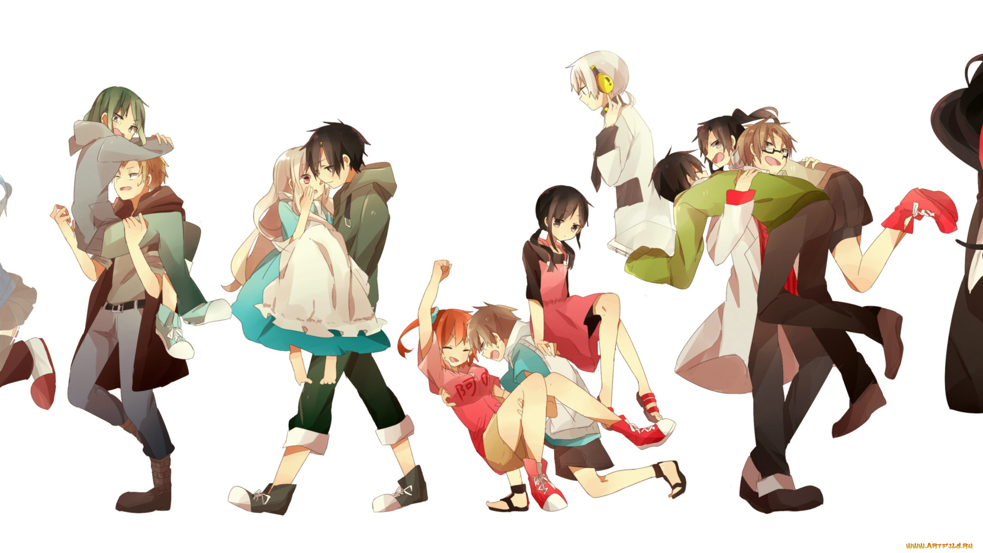аниме, kagerou, project, kagerou, project