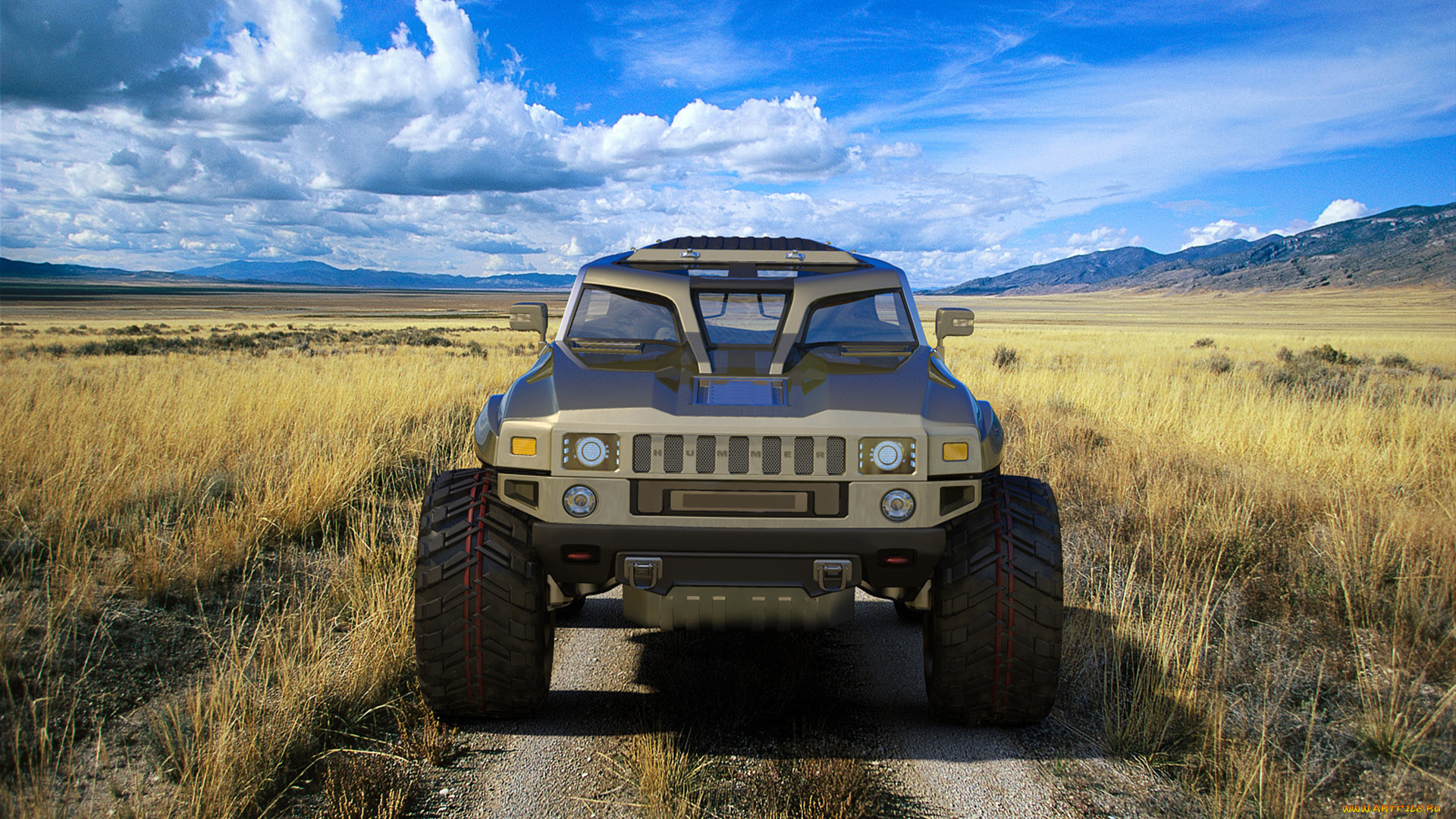 hummer, hb, concept, автомобили, hummer, внедорожник, джип, concept, hb
