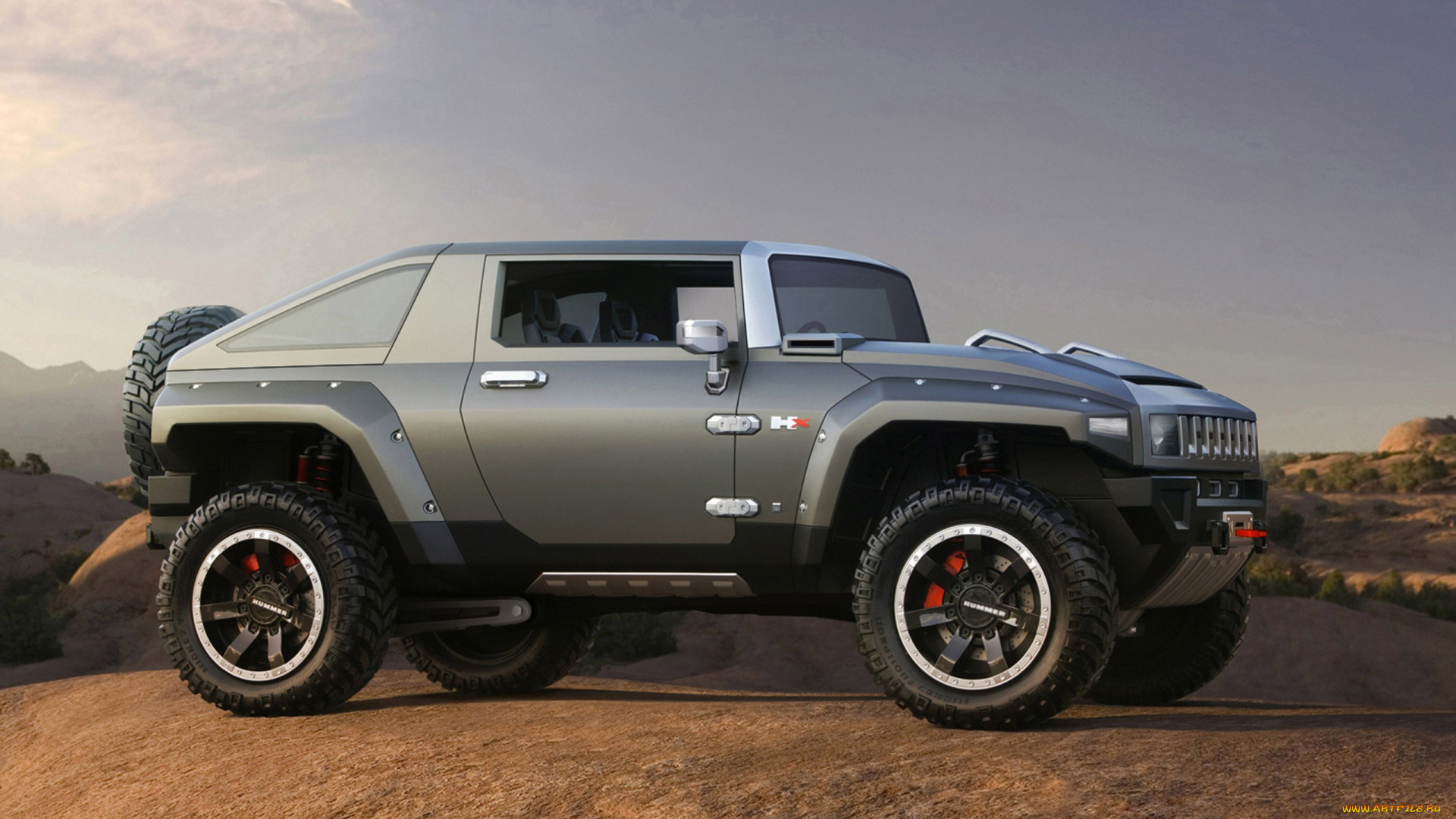 hummer, hx, concept, автомобили, hummer, джип, concept, hx, внедорожник