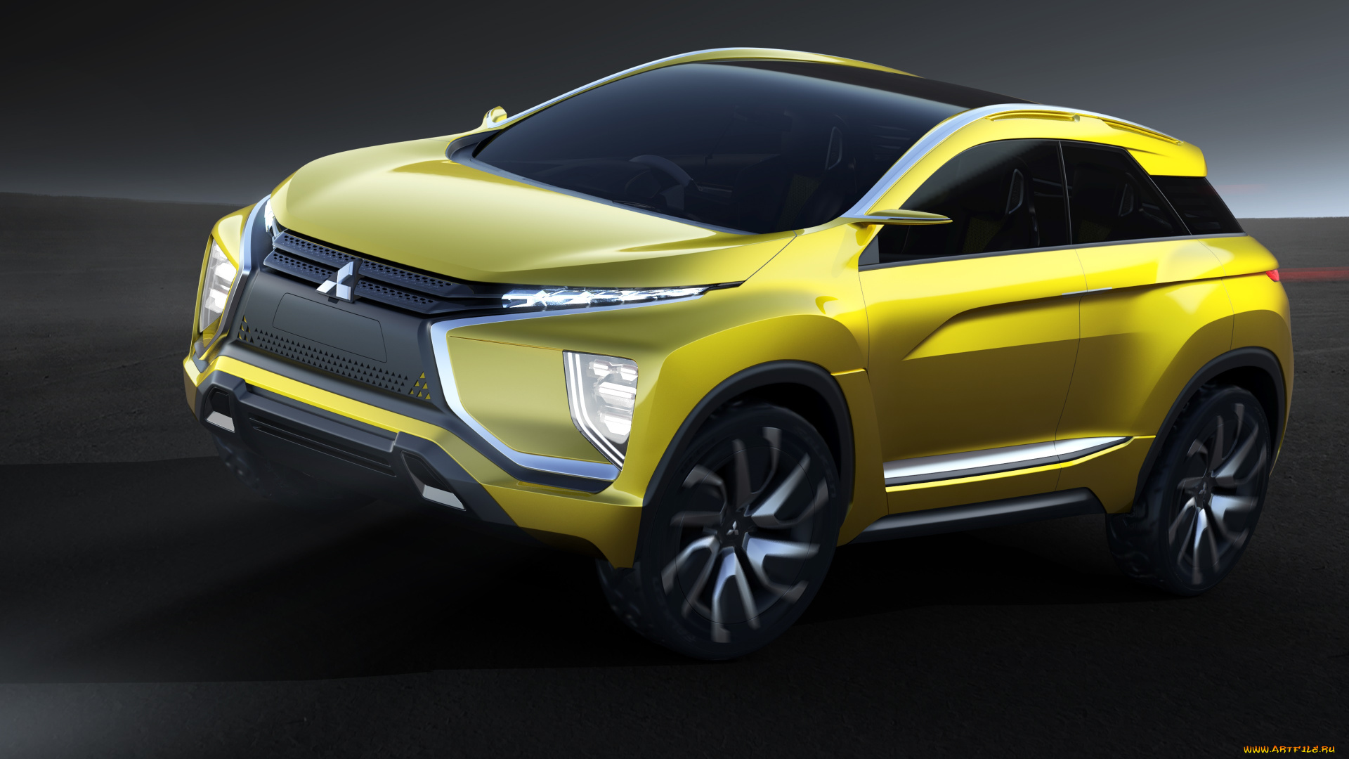 mitsubishi, concept, автомобили, mitsubishi, concept, car, кроссовер