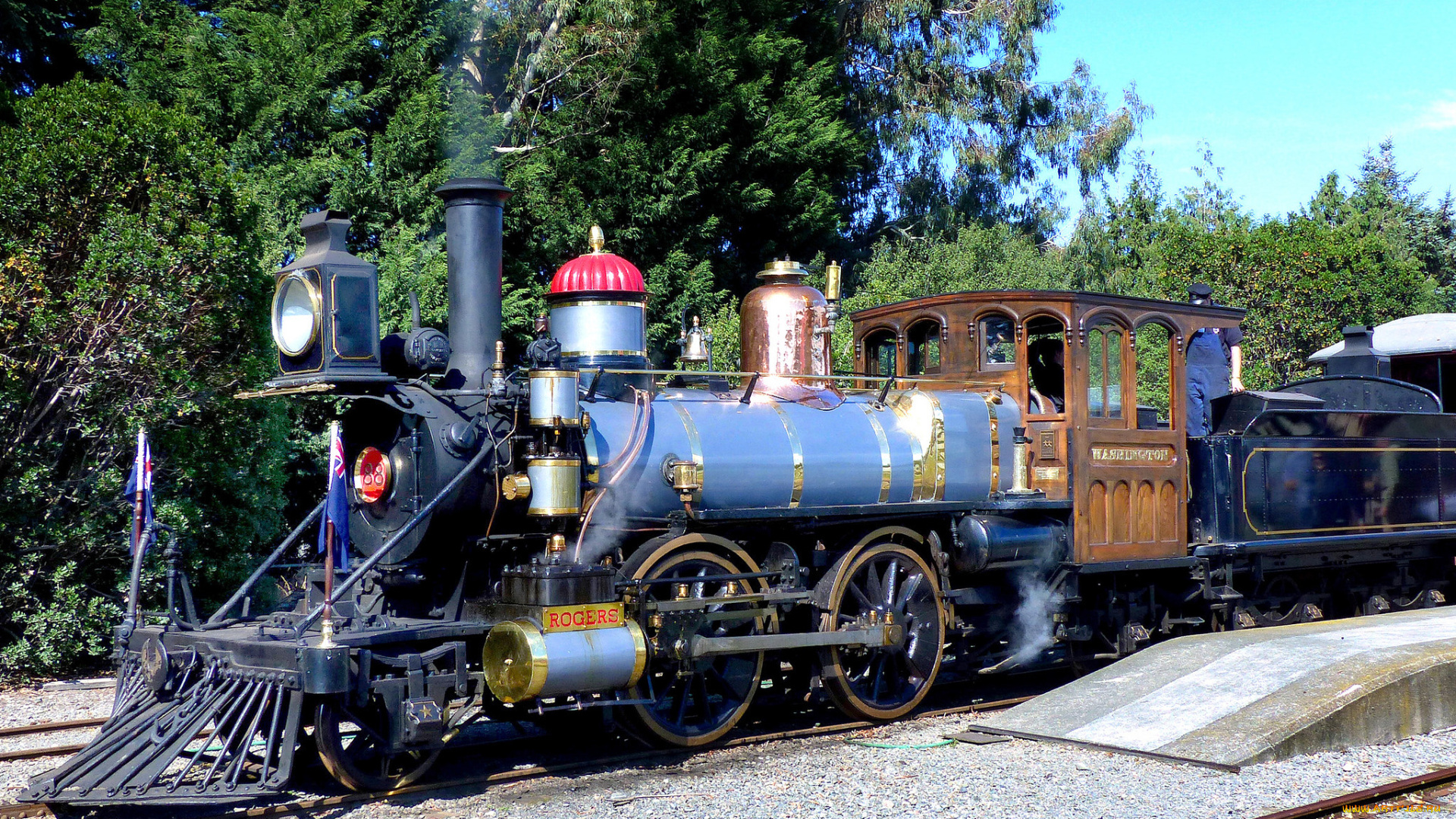 техника, паровозы, паровоз, рельсы