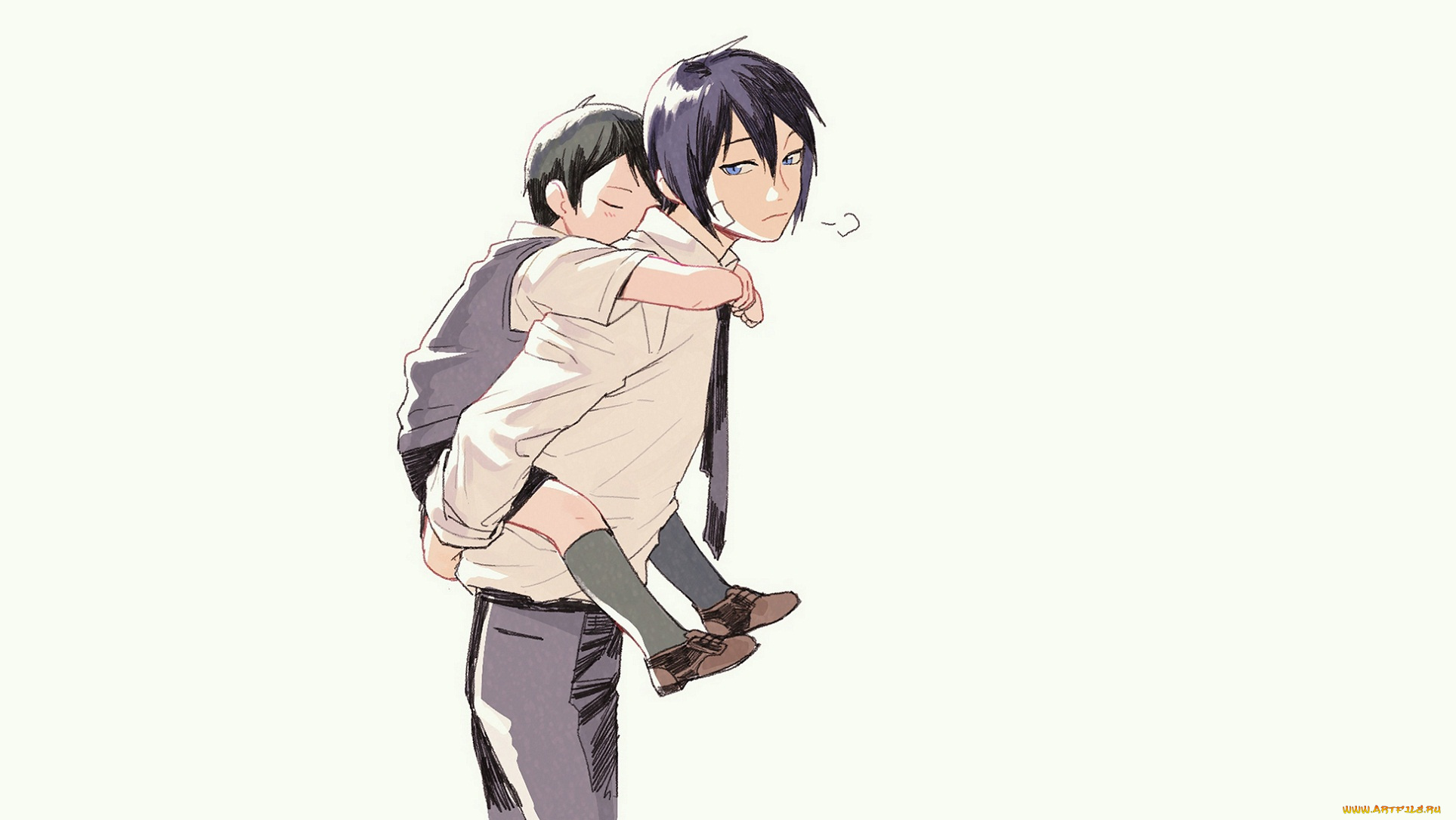 аниме, noragami, Ято, арт, эбису