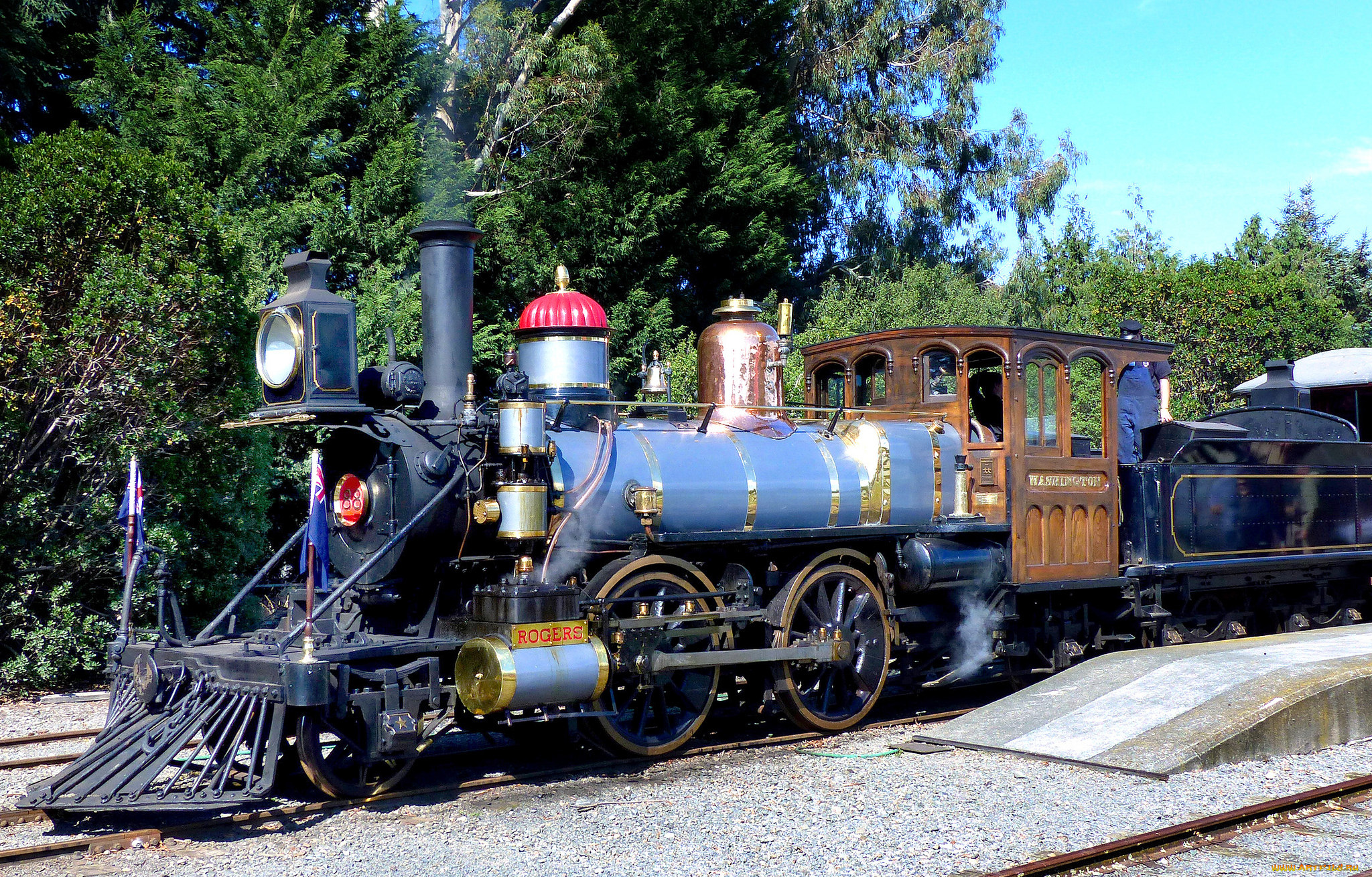 техника, паровозы, паровоз, рельсы