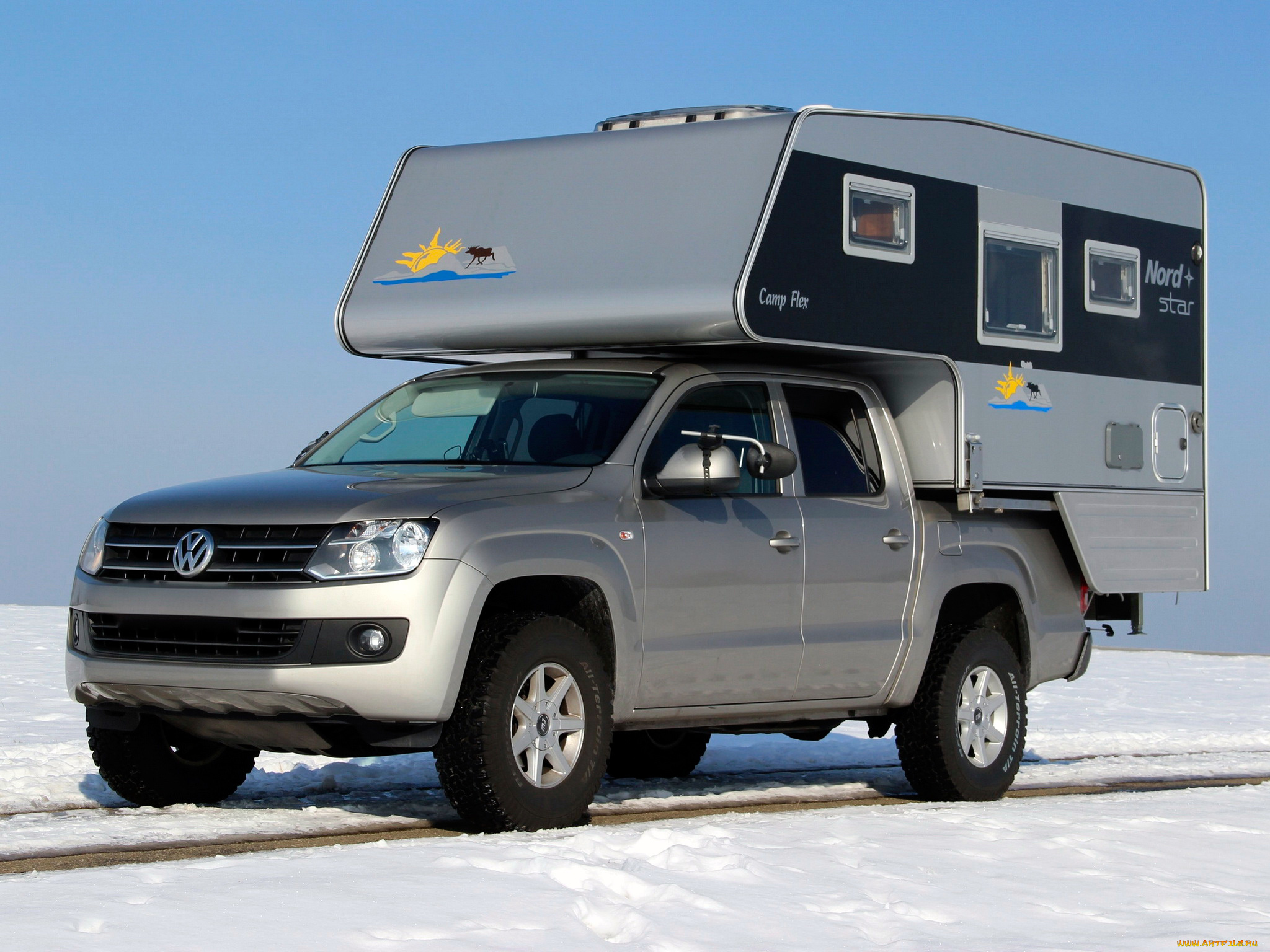 автомобили, дом, на, колёсах, volkswagen, nordstar, amarok, 2013г, camp, flex
