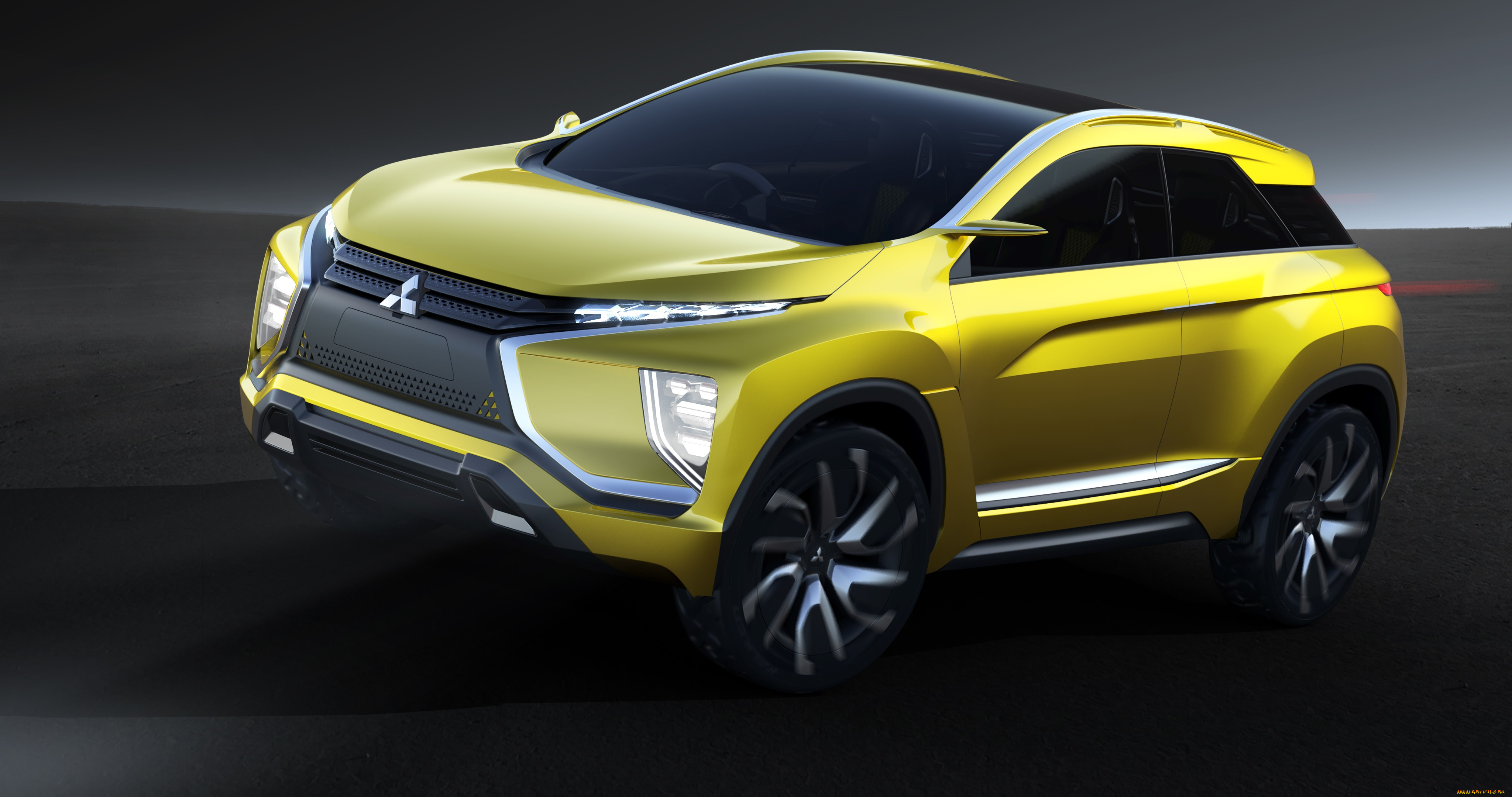 mitsubishi, concept, автомобили, mitsubishi, concept, car, кроссовер